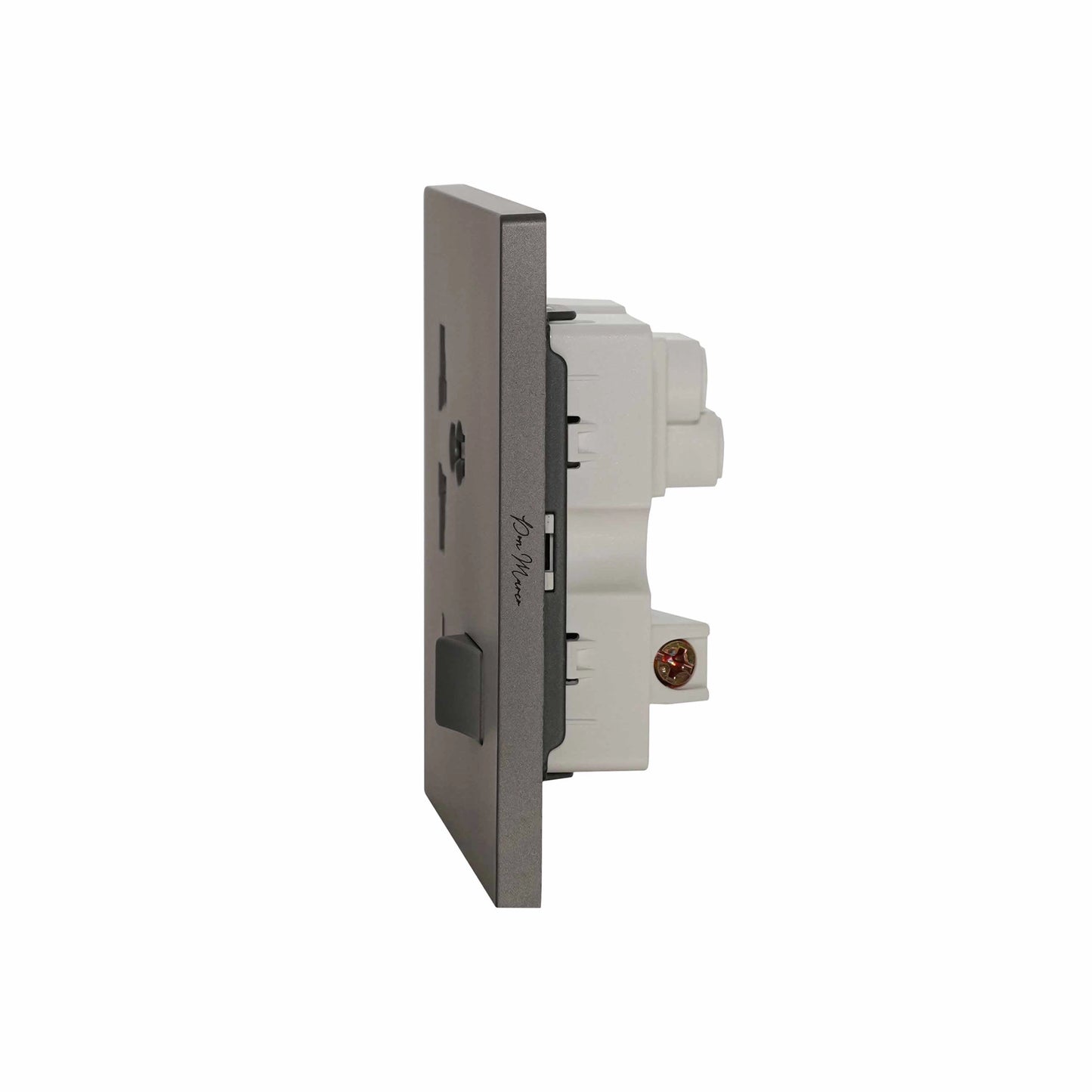 Single MF Socket 13A – Ultra Thin Plastic