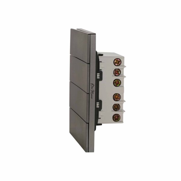 4 Gang 2 Way Switch – Ultra Thin Plastic