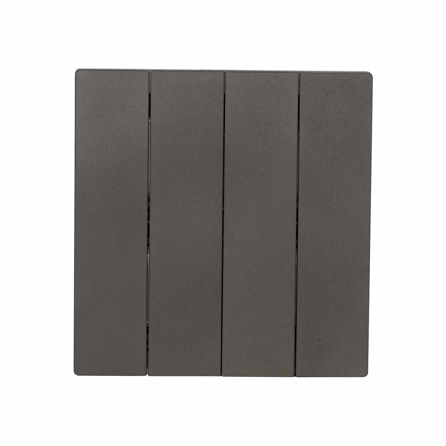 4 Gang 1 Way Switch – Ultra Thin Plastic
