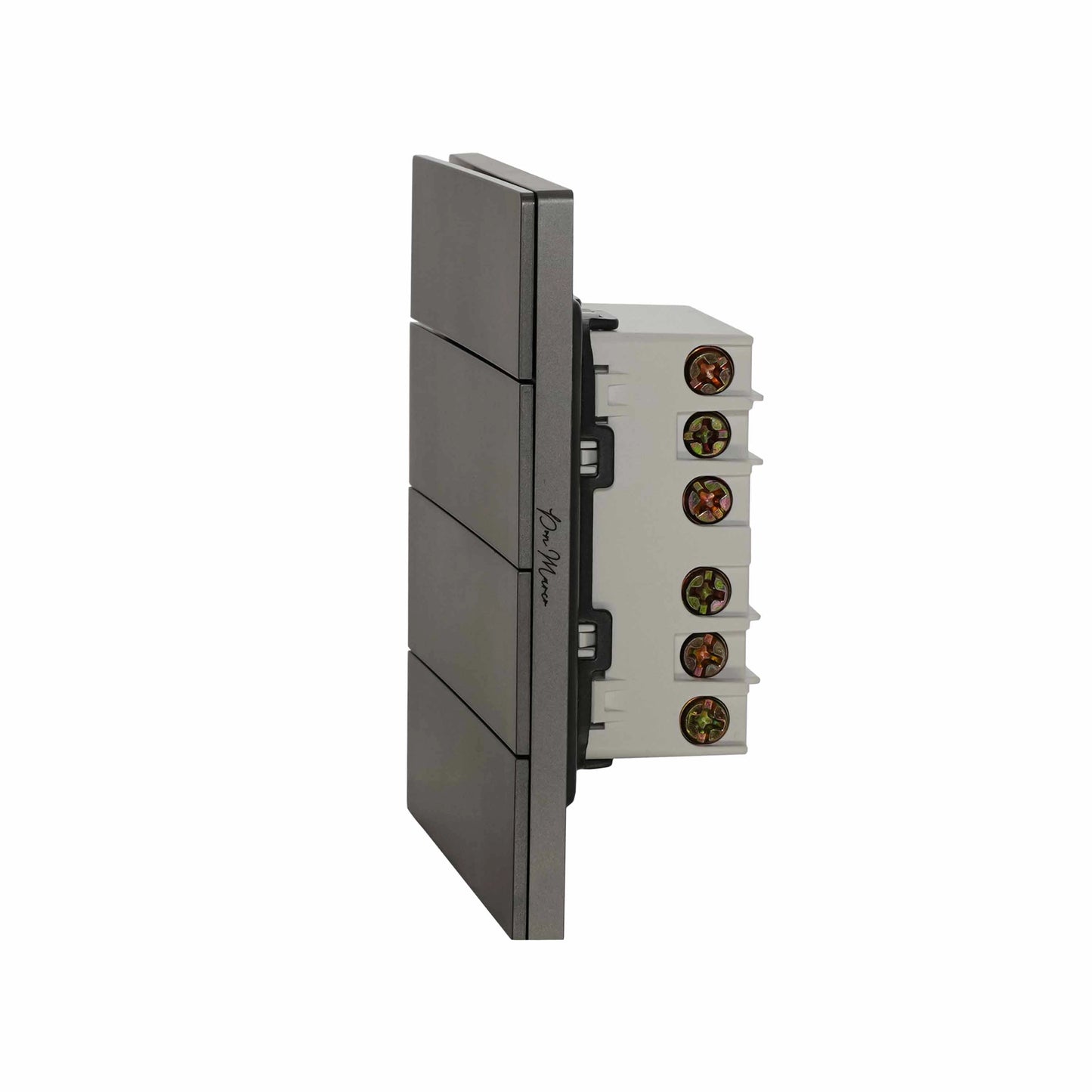 4 Gang 1 Way Switch – Ultra Thin Plastic