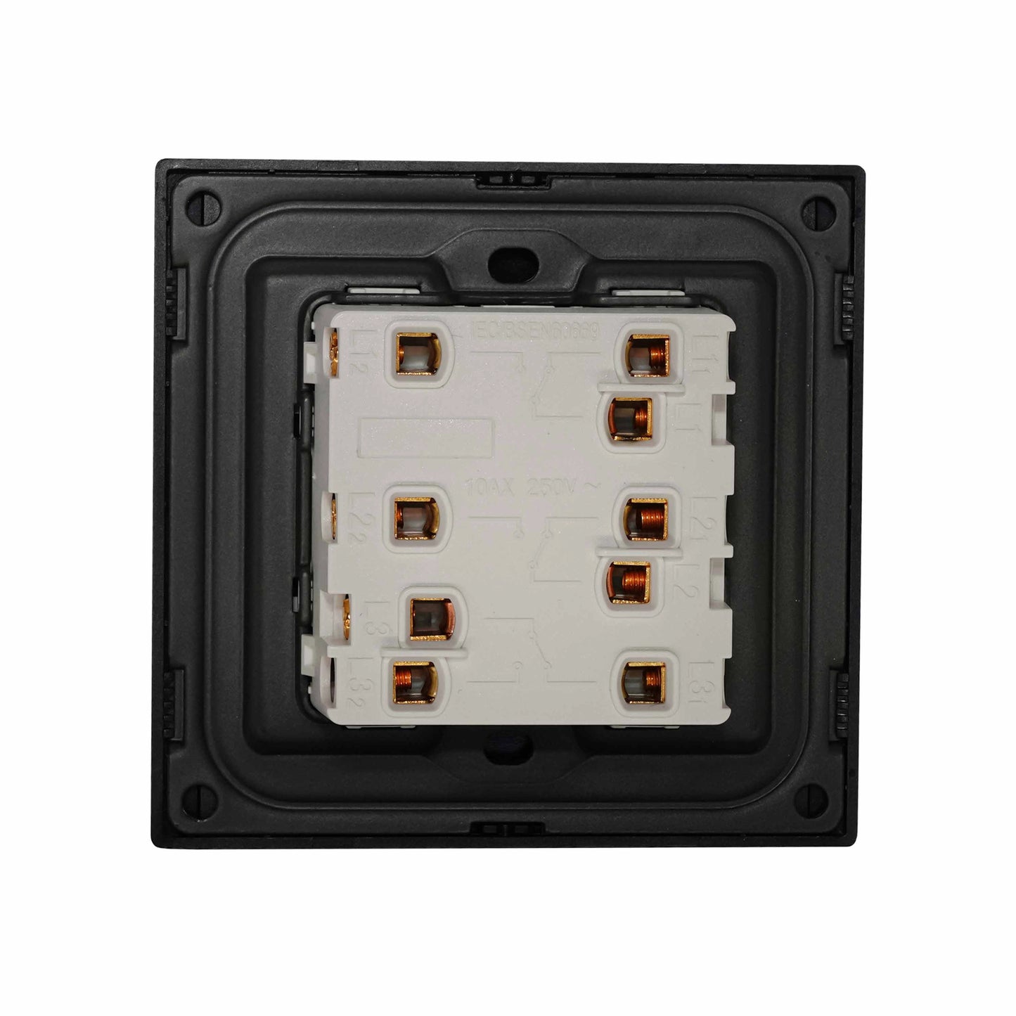 3 Gang 2 Way Switch – Ultra Thin Plastic