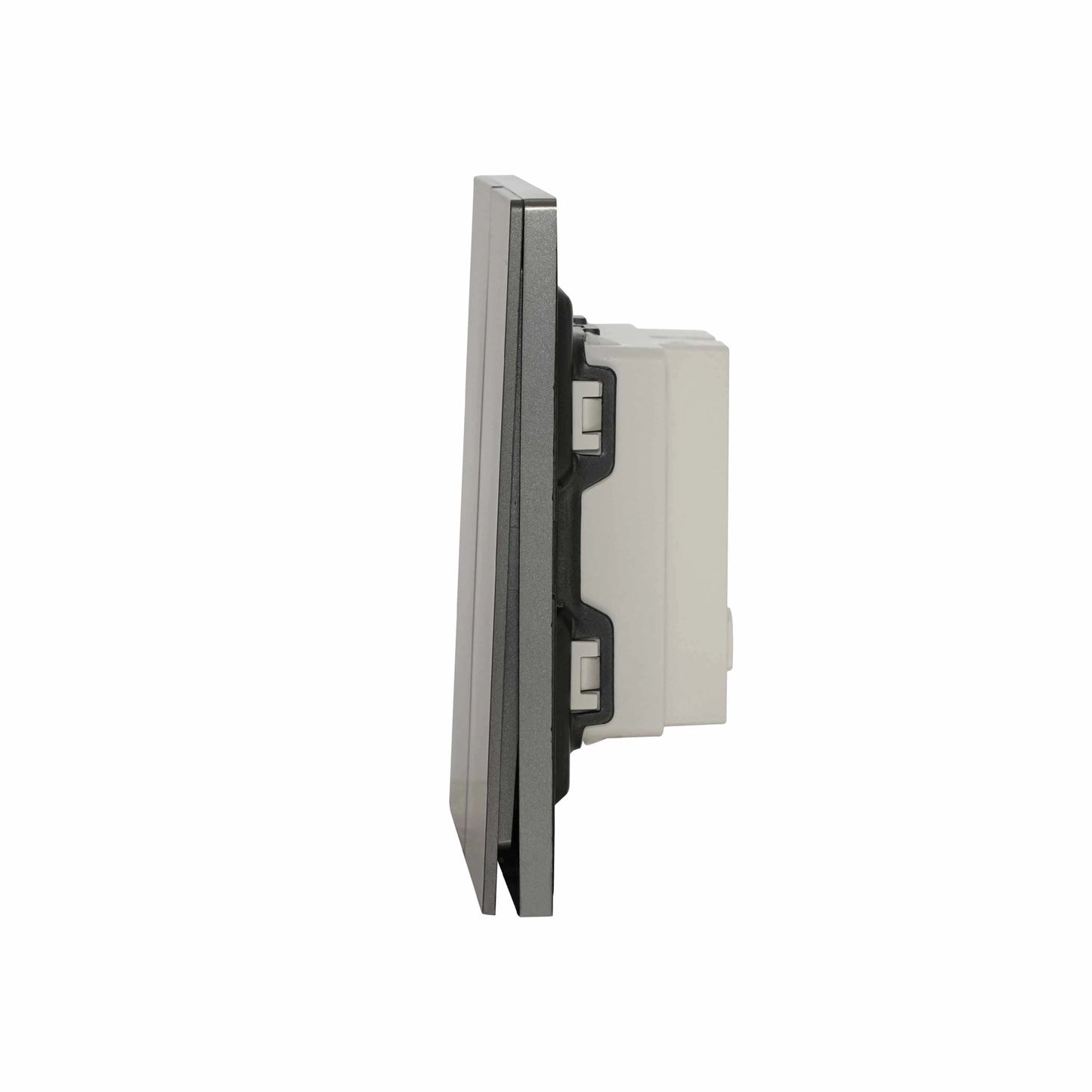 2 Gang 1 Way Switch – Ultra Thin Plastic