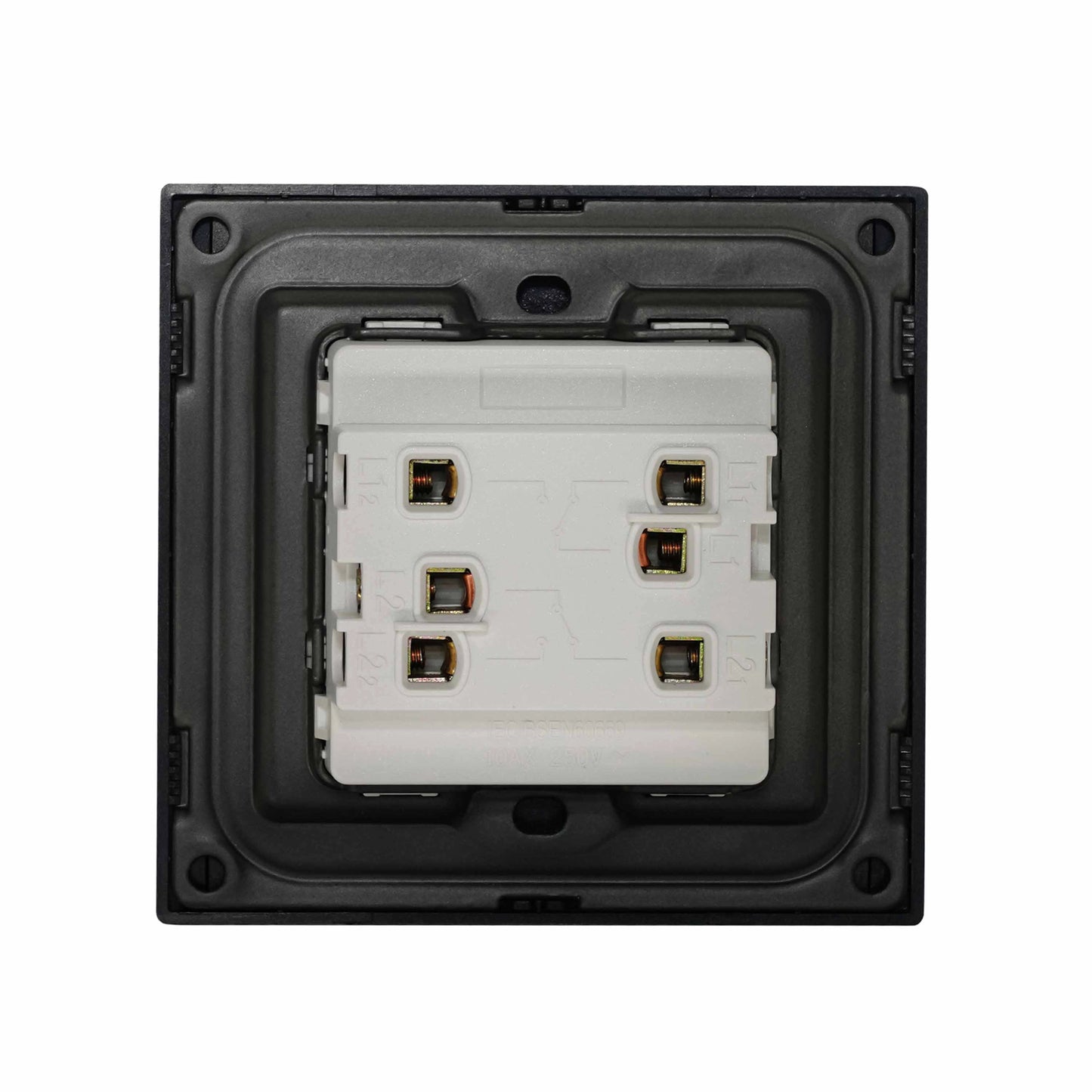 2 Gang 2 Way Switch – Ultra Thin Plastic