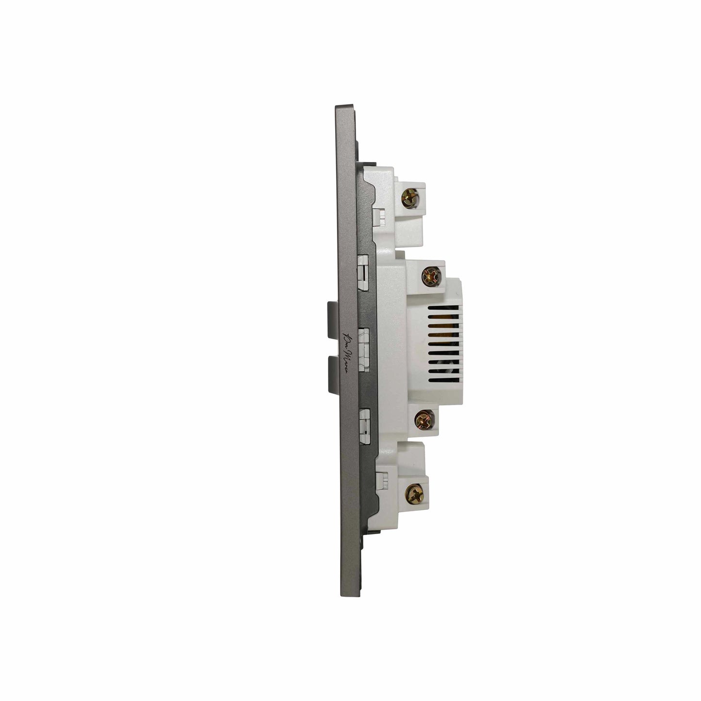Double UK Socket 13A – USB + Type-C (5V 2.1A) – Ultra Thin Plastic