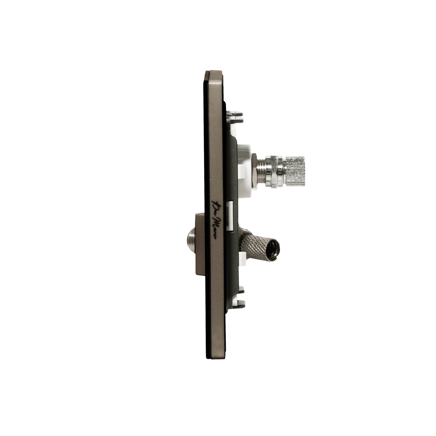 Satellite + TV Socket – Ultra Thin Acrylic Glass