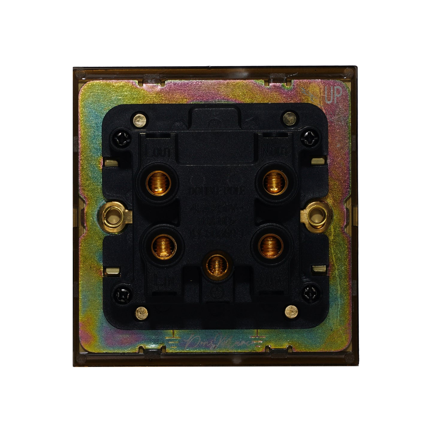 45A Switch – Rocker Button – Stainless Steel