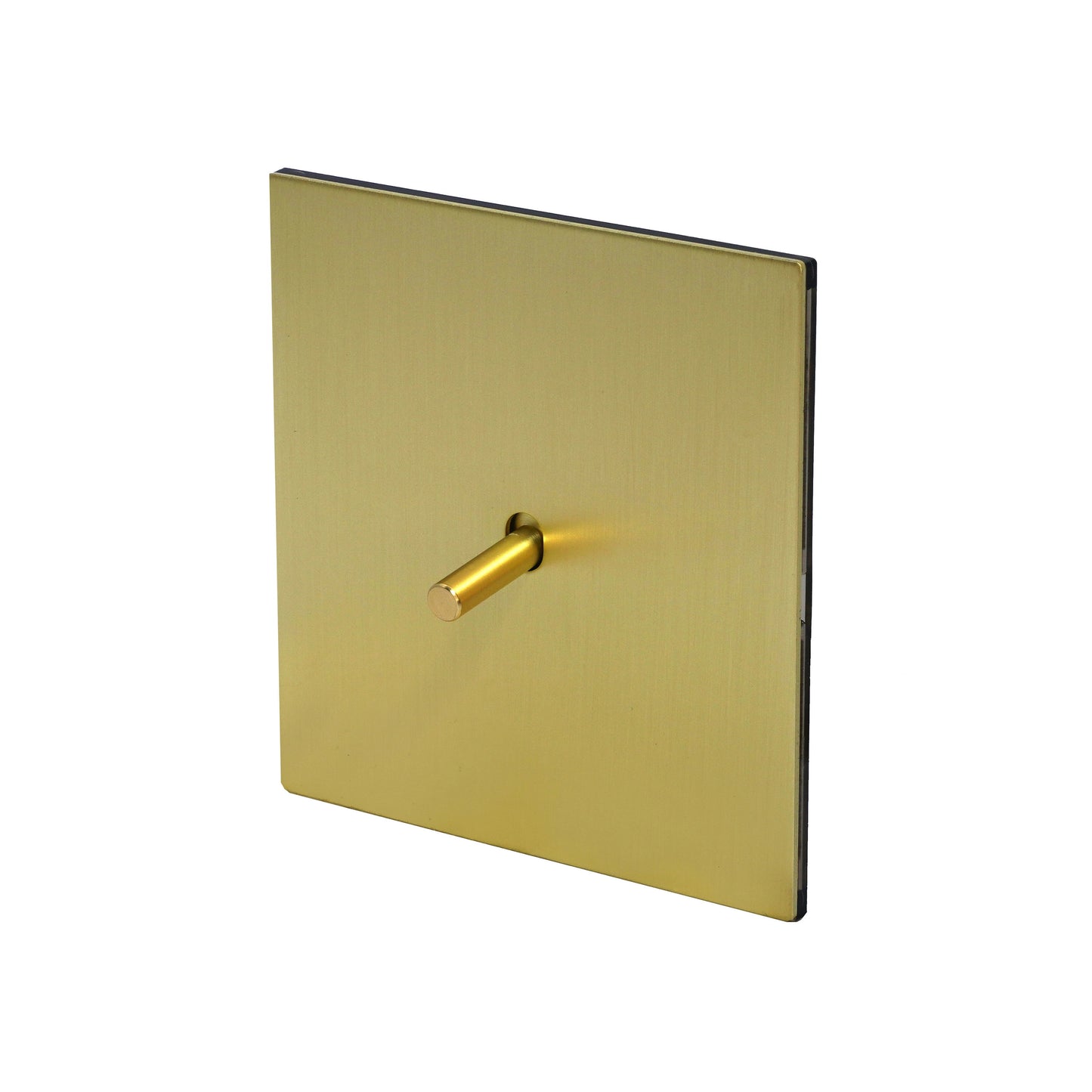 1 Gang Intermediate Switch – Plain Toggle – Stainless Steel / Copper