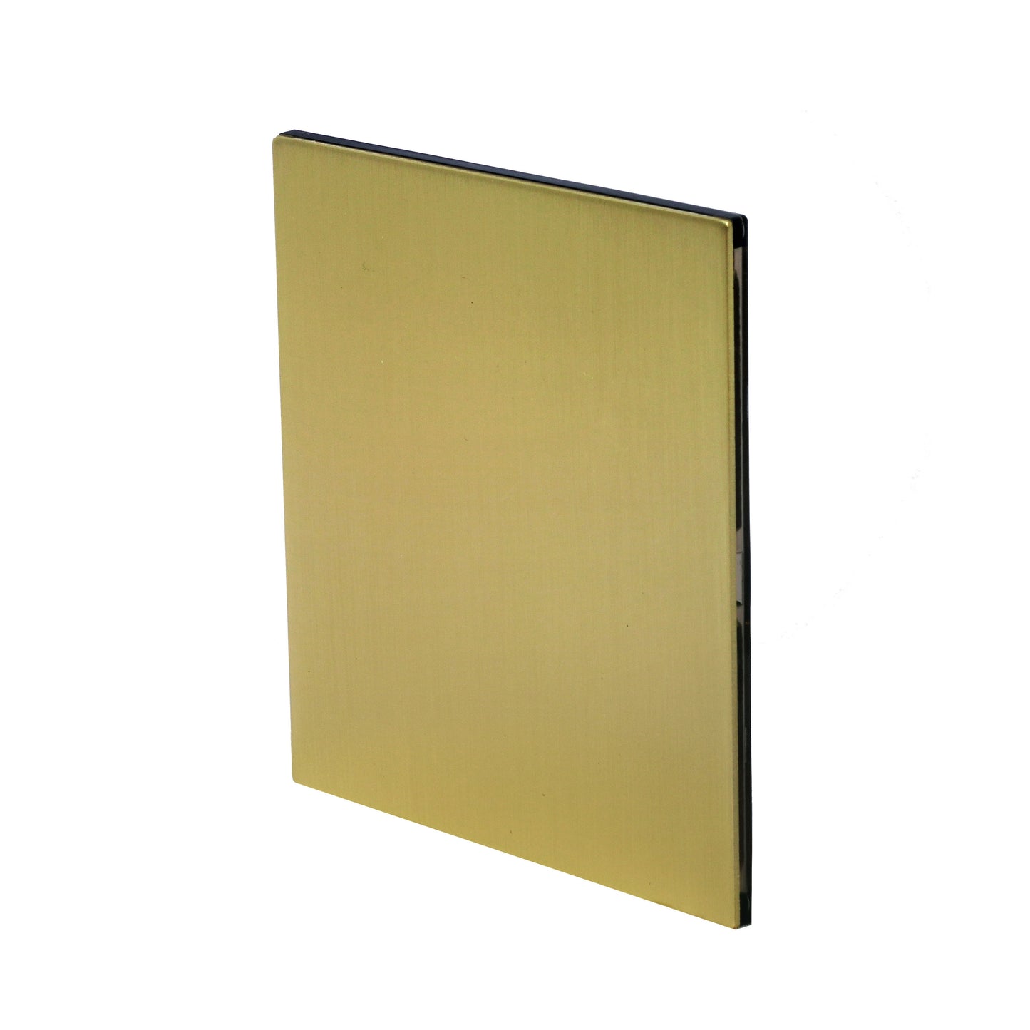 Blank Plate 3×3 – Stainless Steel