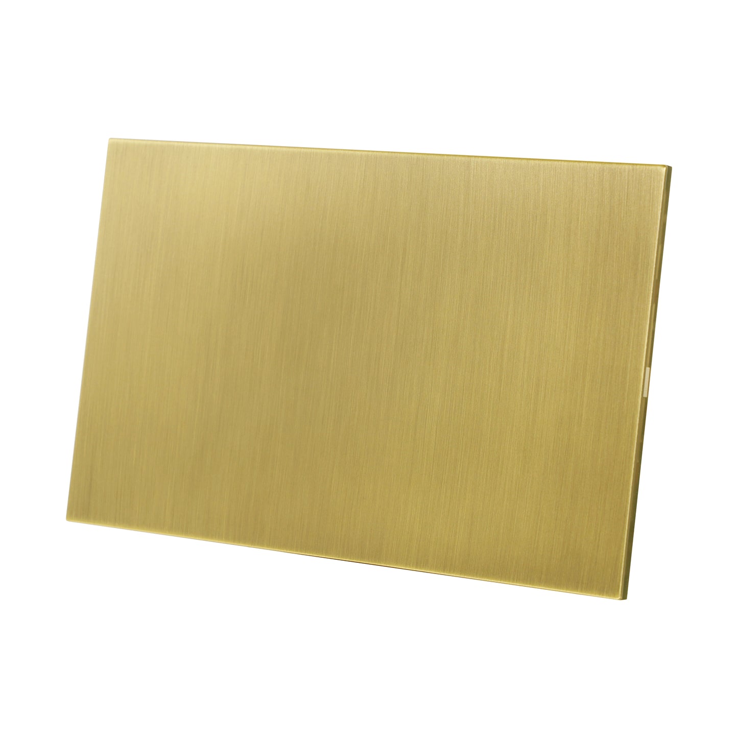 Blank Plate 3×6 – Stainless Steel