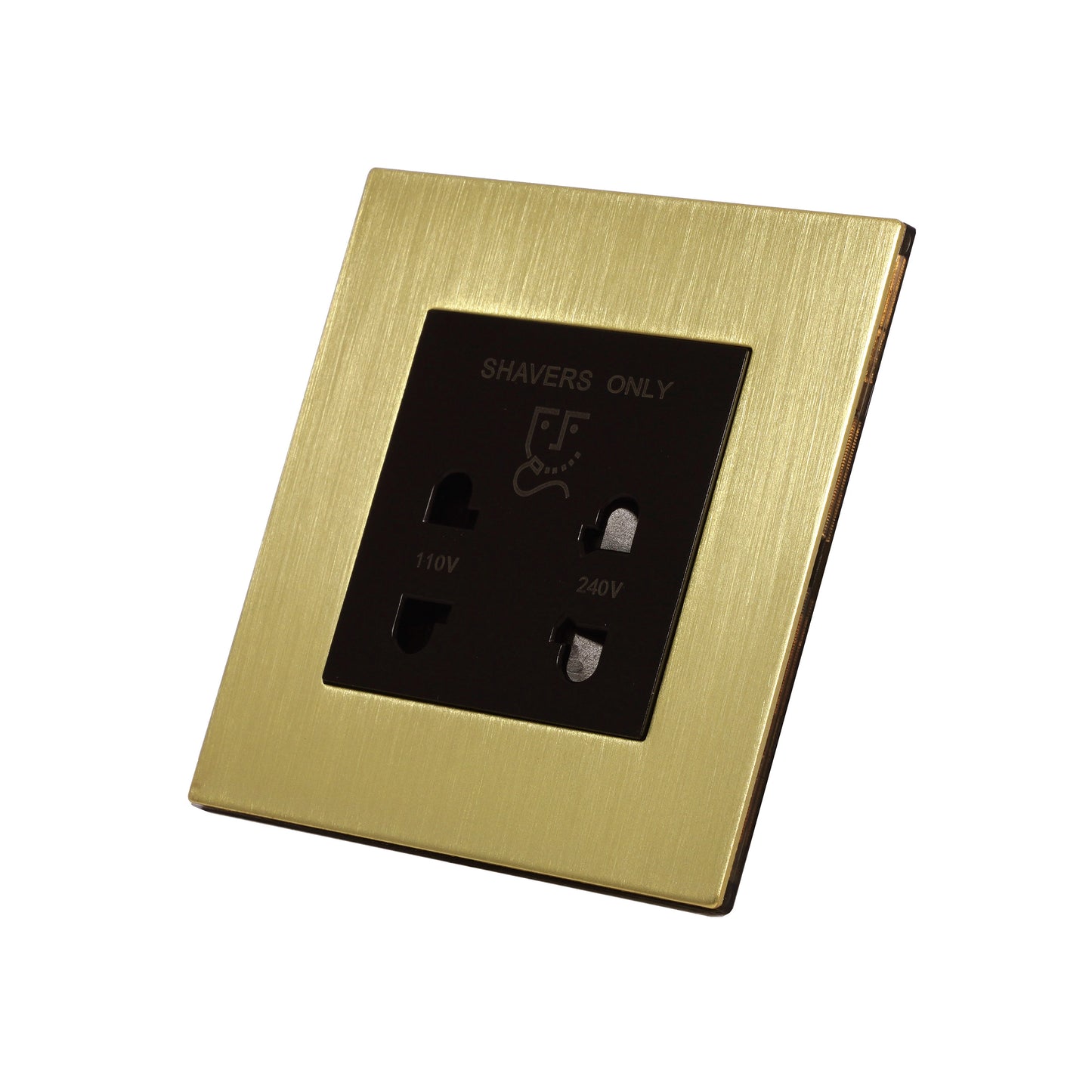Shaver Socket – Stainless Steel