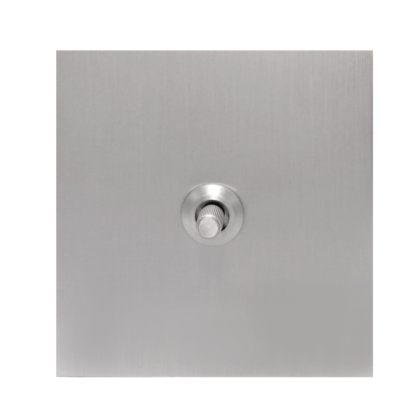 Door Bell Switch – Knurled Toggle – Stainless Steel / Copper