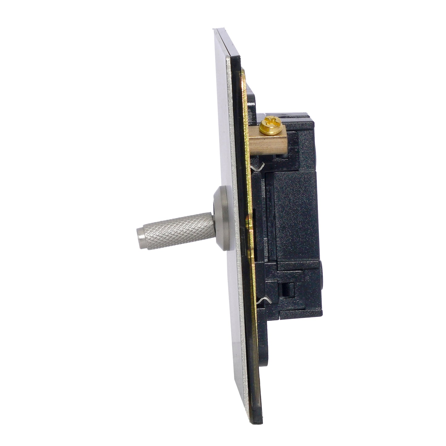 Door Bell Switch – Knurled Toggle – Stainless Steel / Copper