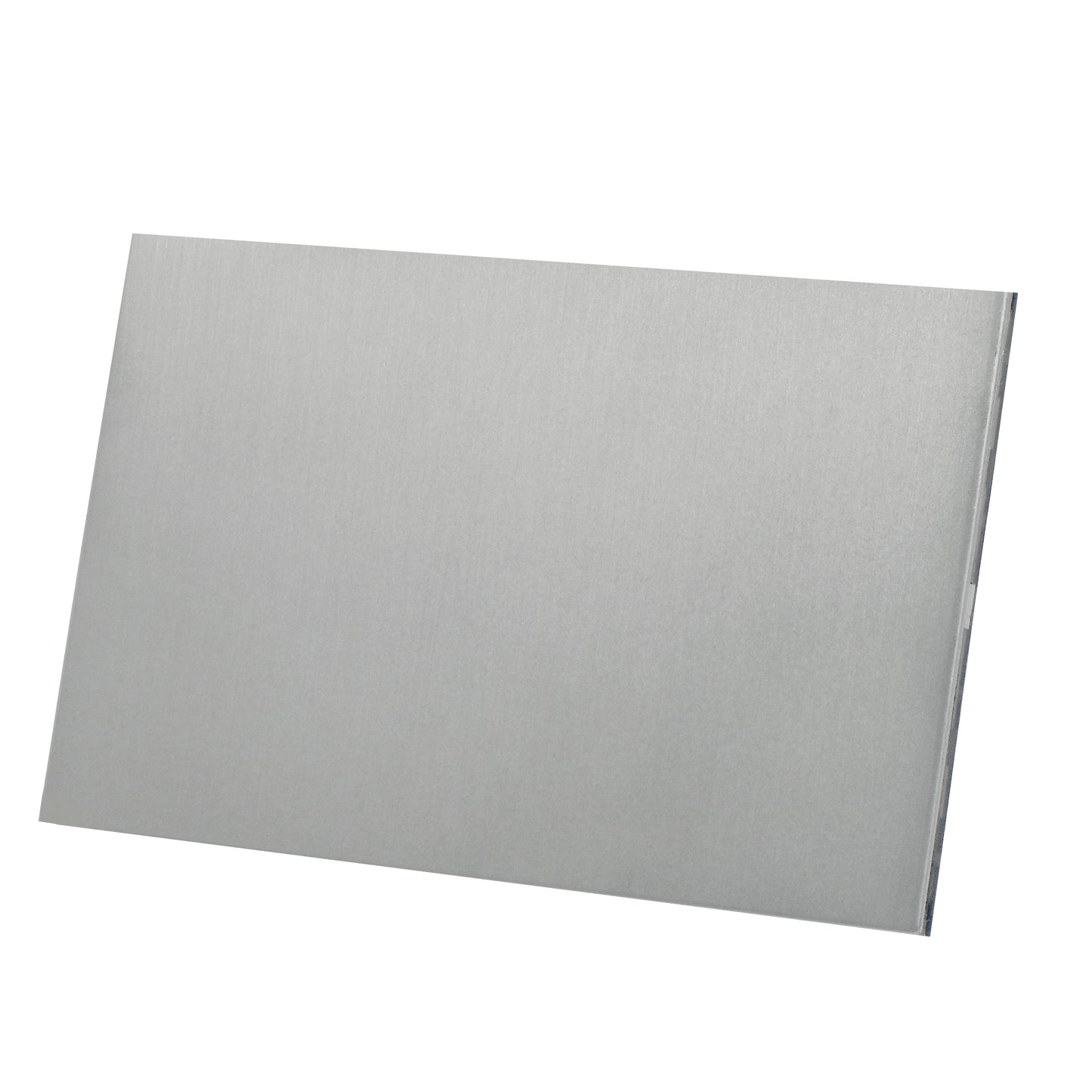Blank Plate 3×6 – Stainless Steel