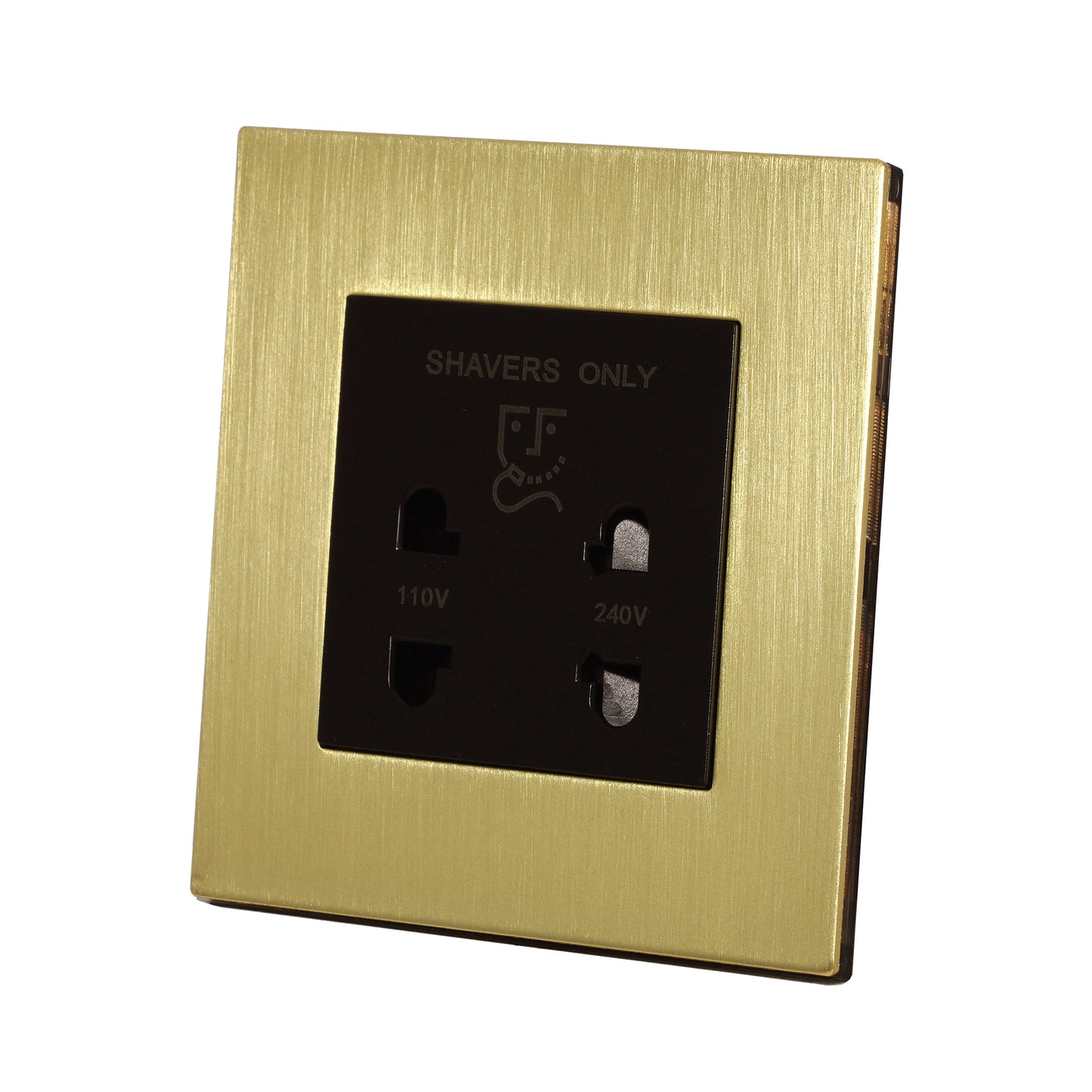 Shaver Socket – Stainless Steel