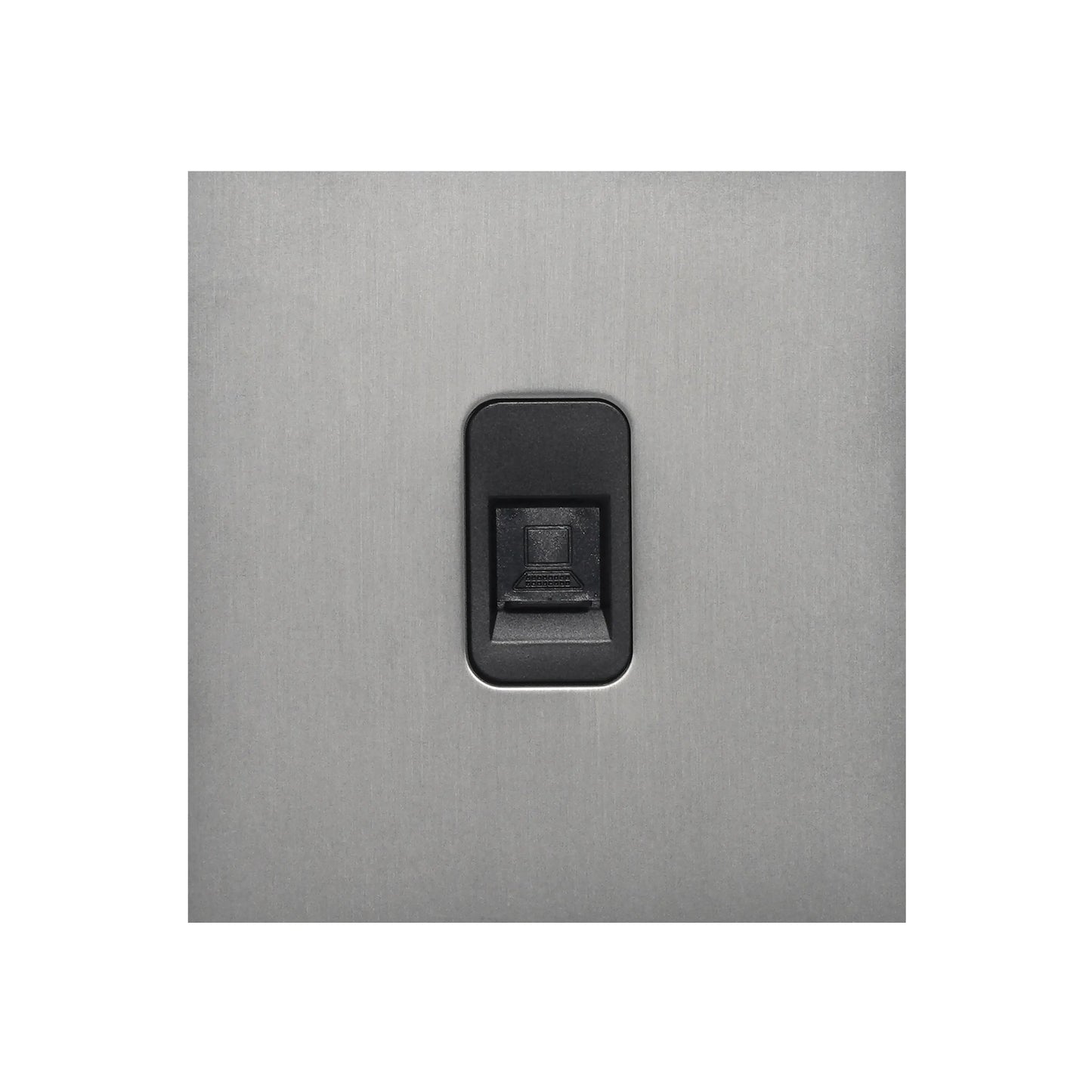 Computer Socket – (RJ45/CAT6) – Stainless Steel