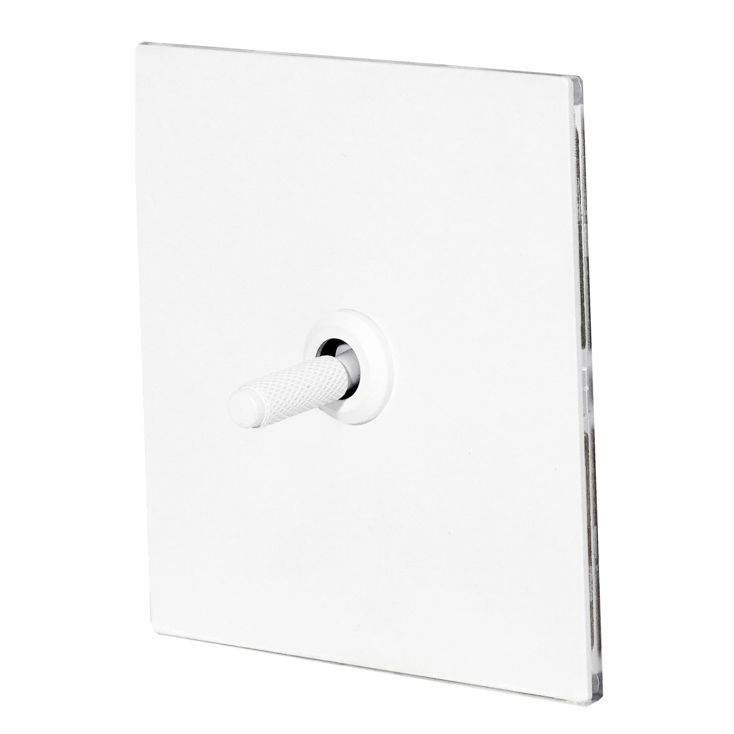 Door Bell Switch – Knurled Toggle – Stainless Steel / Copper
