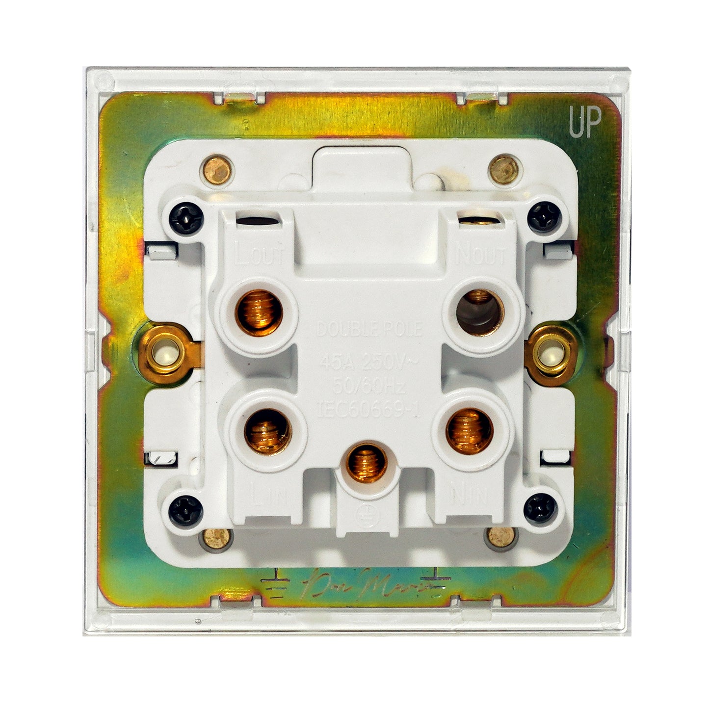 45A Switch – Rocker Button – Stainless Steel