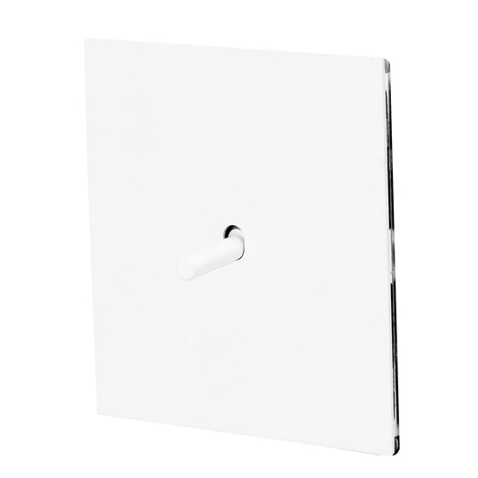 1 Gang Intermediate Switch – Plain Toggle – Stainless Steel / Copper