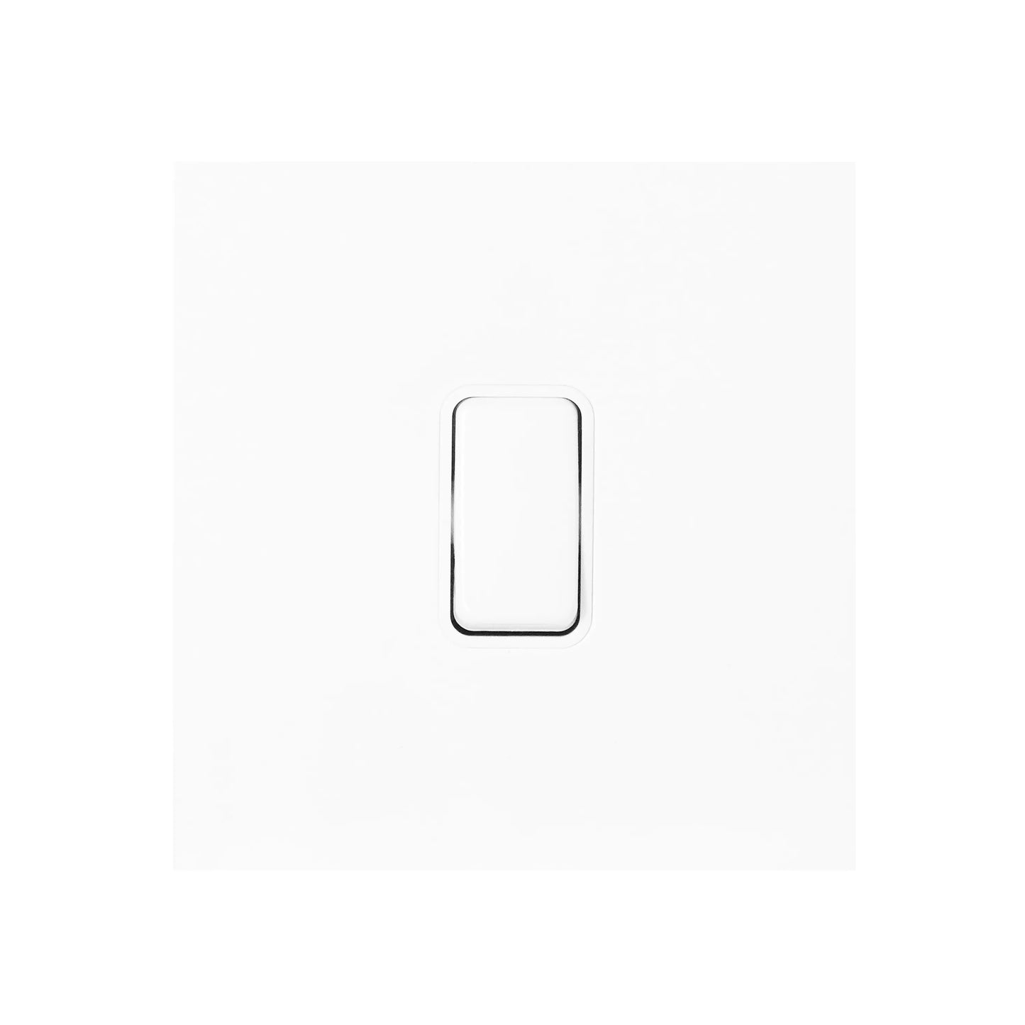 1 Gang 2 Way Switch – Rocker Button – Stainless Steel