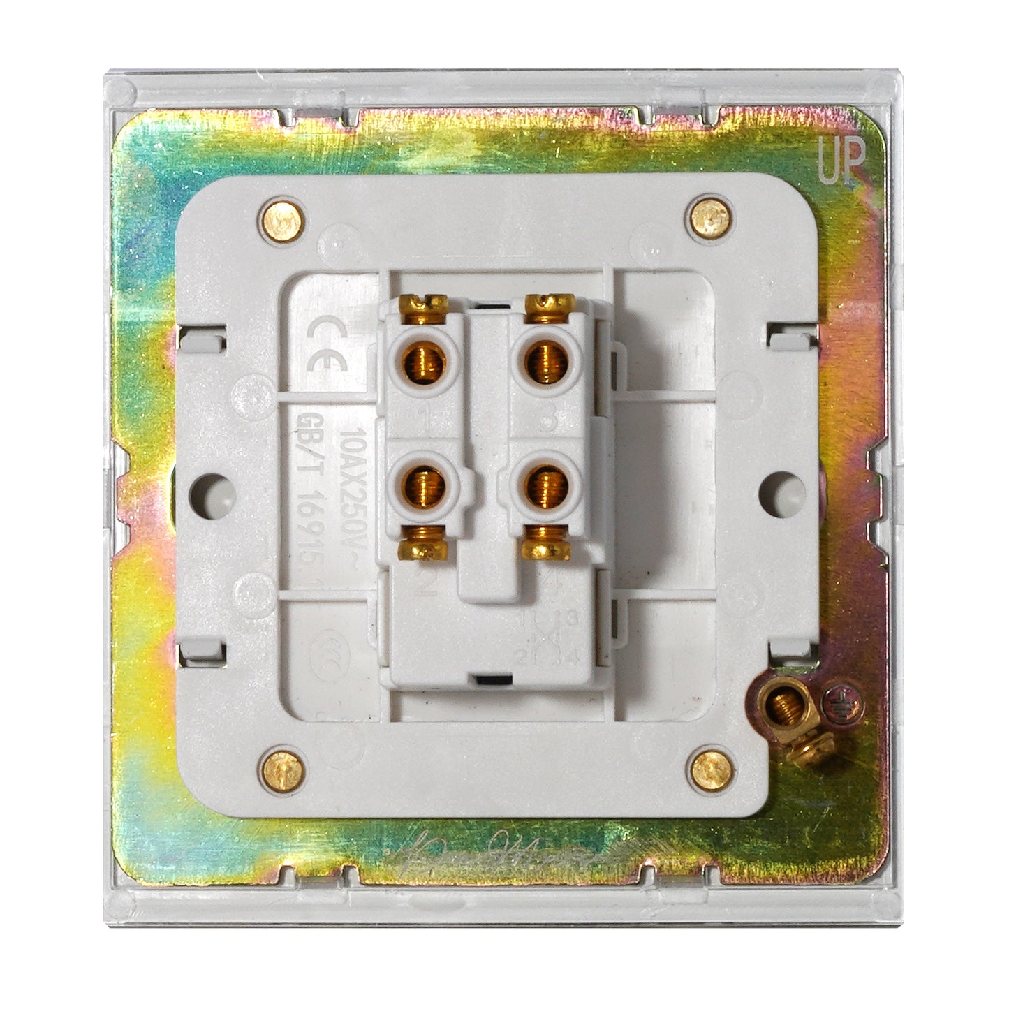 1 Gang Intermediate Switch – Rocker Button – Stainless Steel