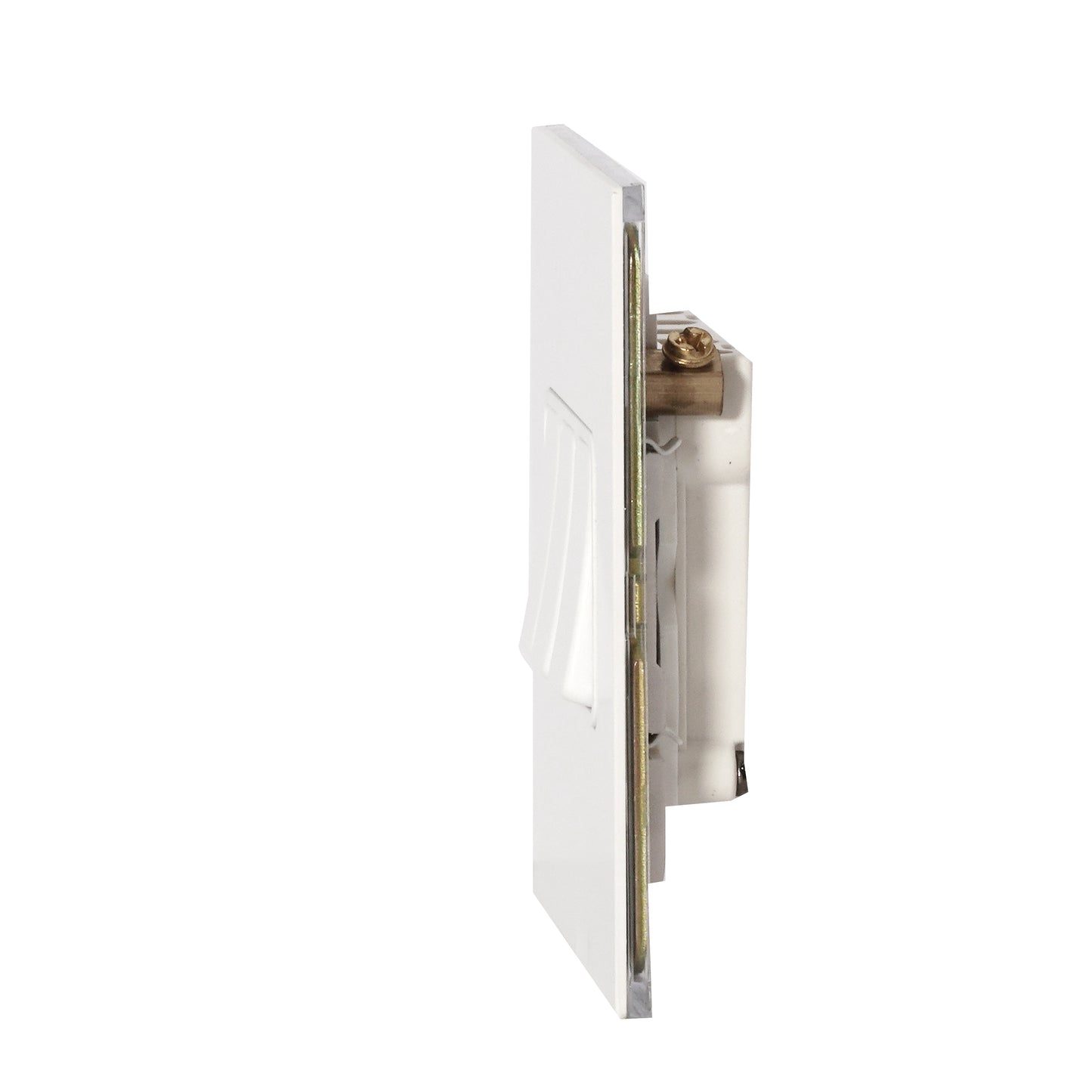3 Gang 2 Way Switch – Rocker Button – Stainless Steel