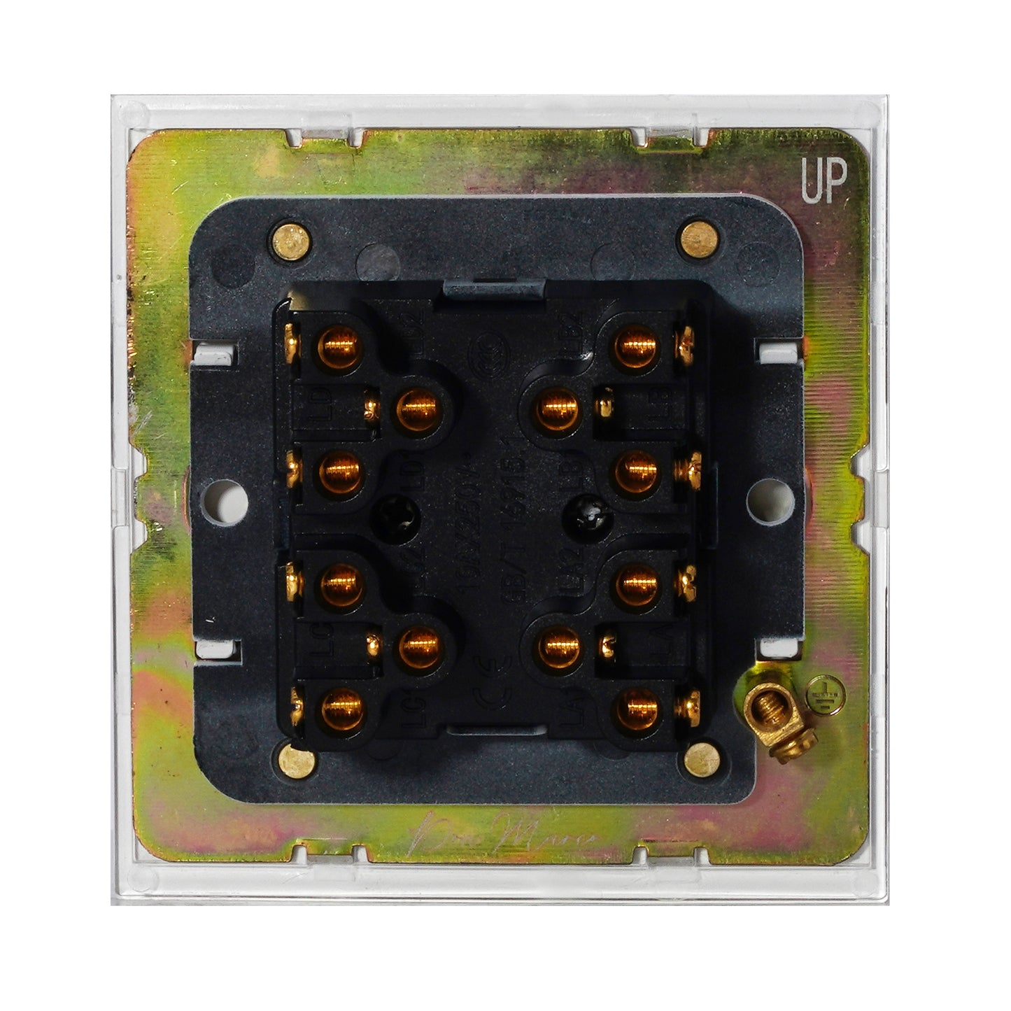 4 Gang 2 Way Switch (86) – Rocker Button – Stainless Steel