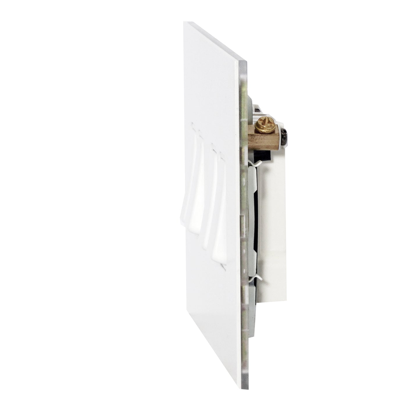 4 Gang 2 Way Switch (148) – Rocker Button – Stainless Steel