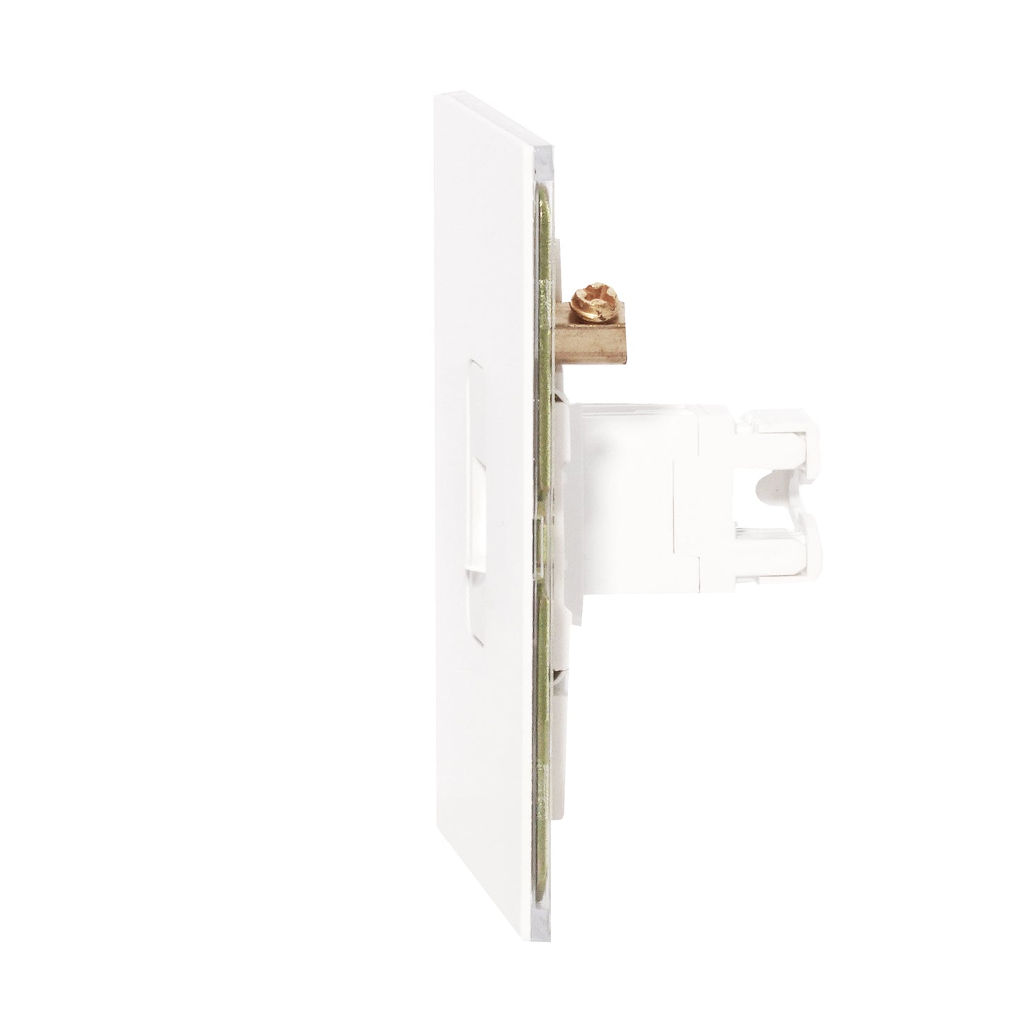 Computer Socket – (RJ45/CAT6) – Stainless Steel