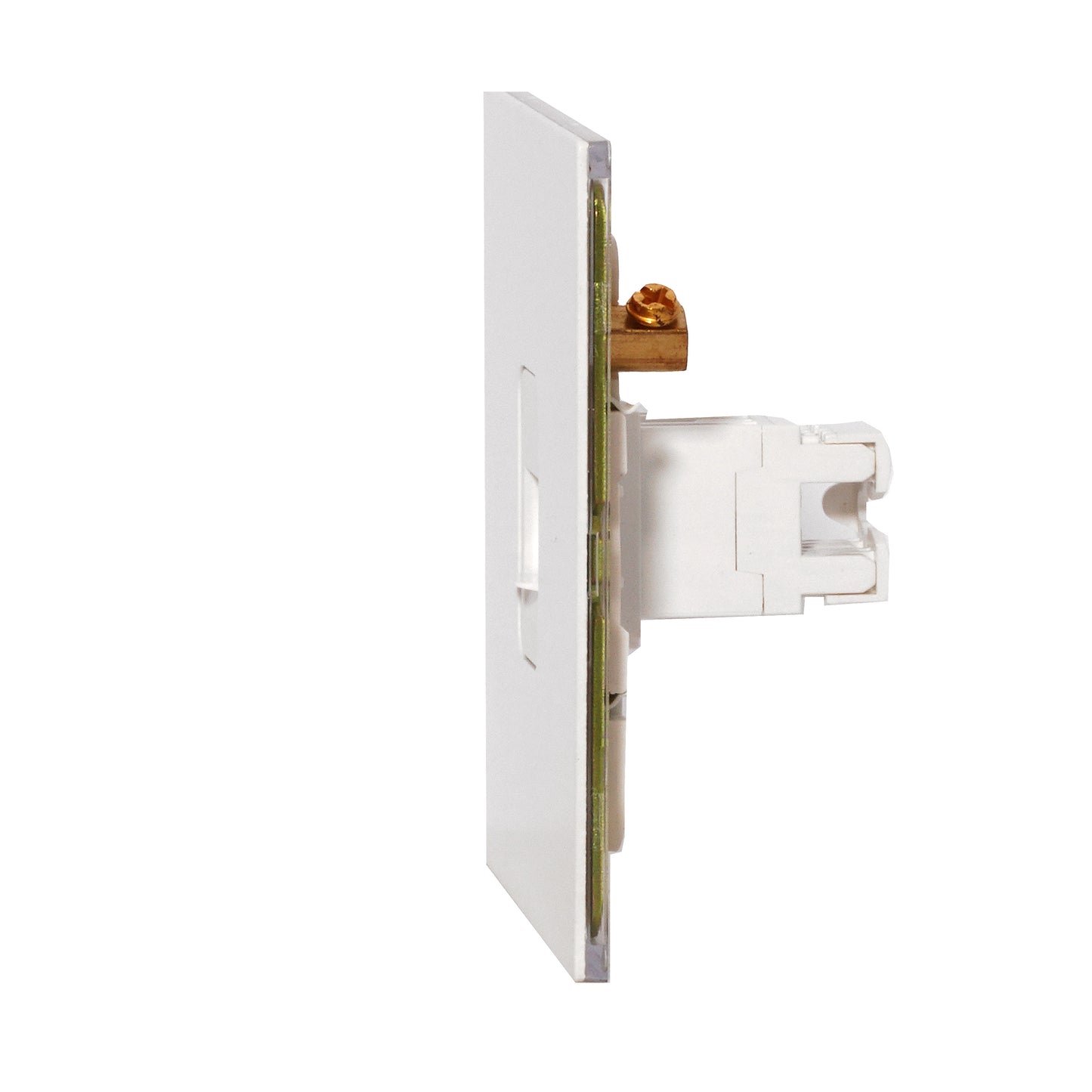 Computer Socket – (RJ45/CAT6) – Stainless Steel