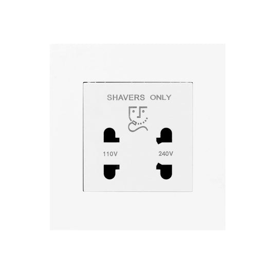 Shaver Socket – Stainless Steel
