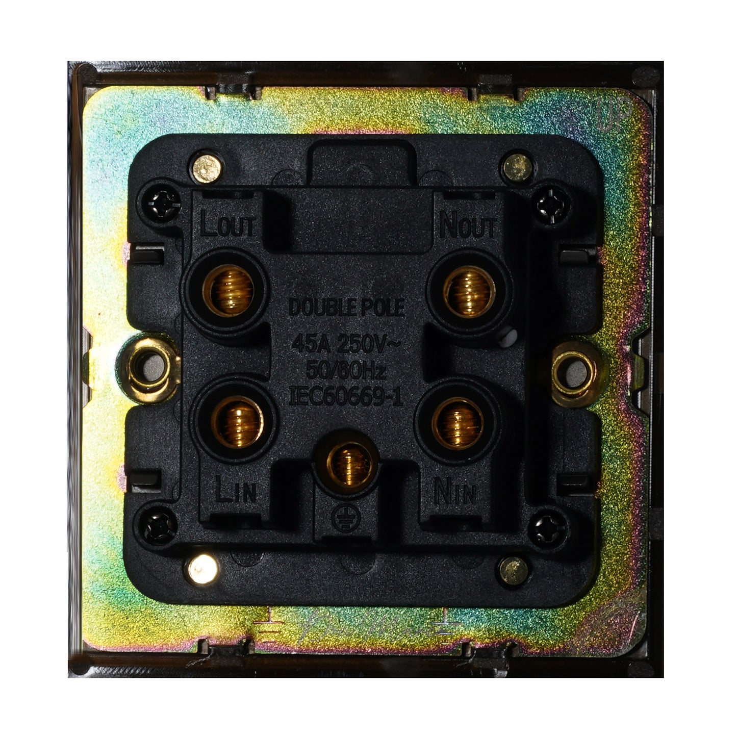 45A Switch – Rocker Button – Stainless Steel