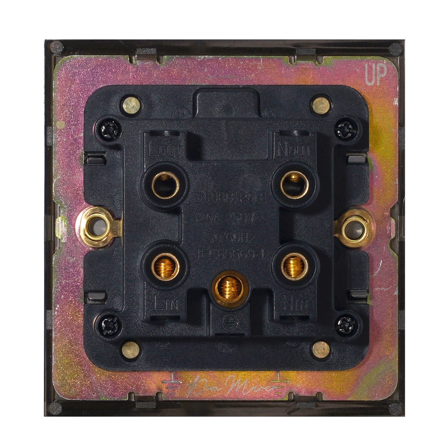20A Switch – Rocker Button – Stainless Steel