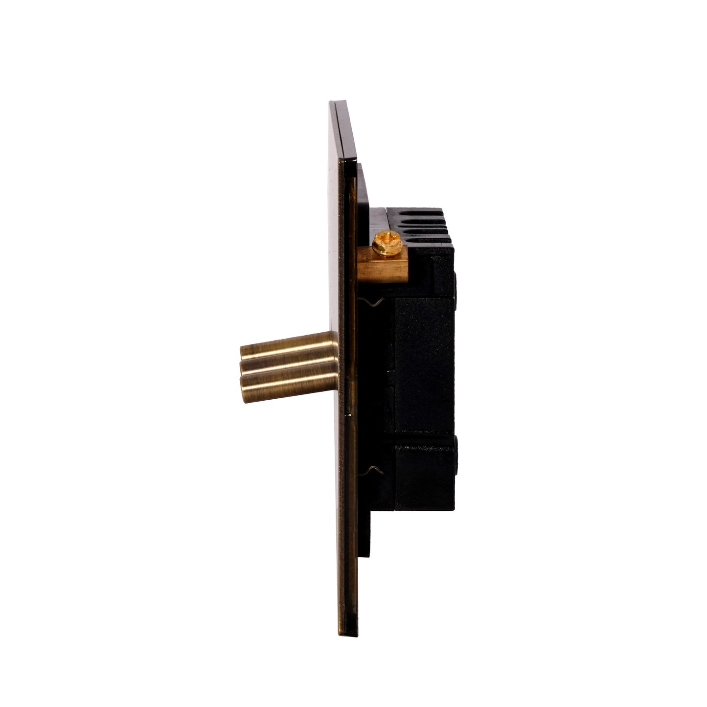 3 Gang 2 Way Switch – Plain Toggle – Stainless Steel / Copper