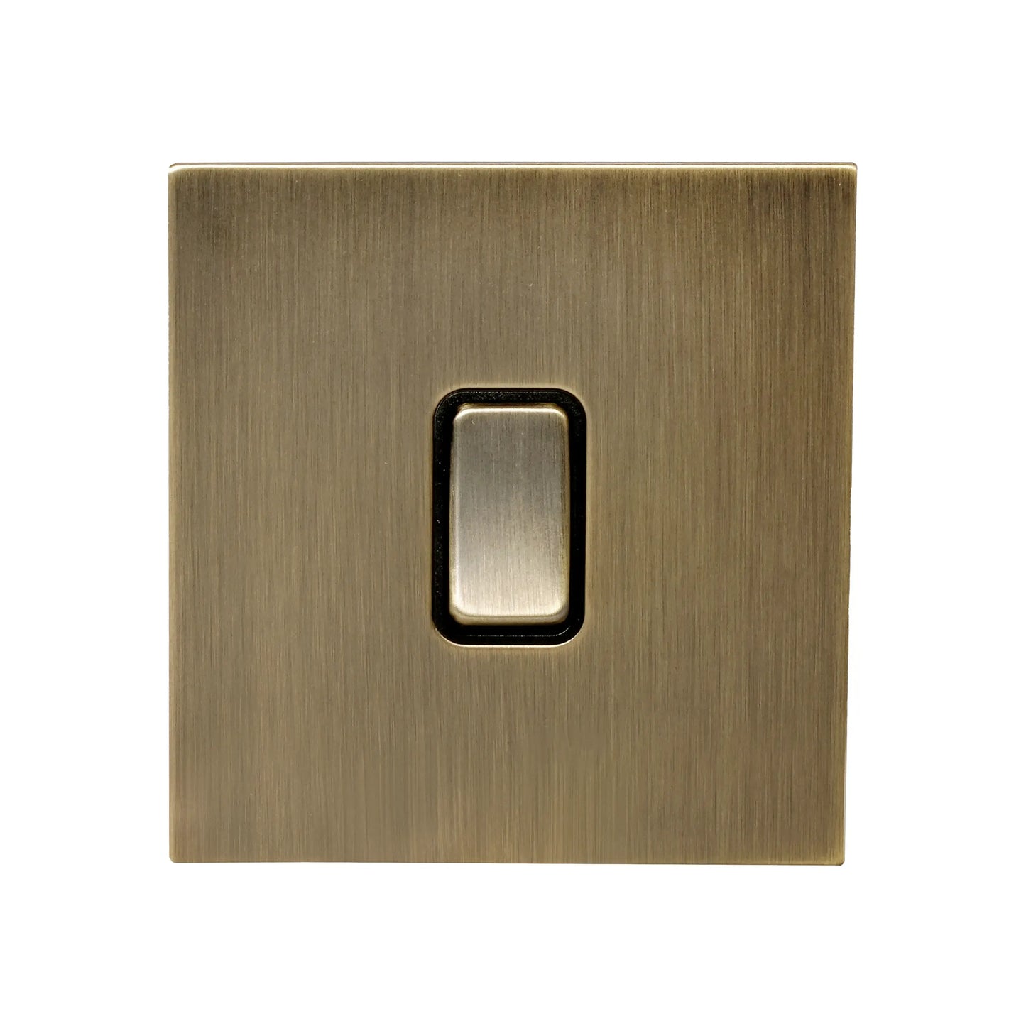 1 Gang 2 Way Switch – Rocker Button – Stainless Steel