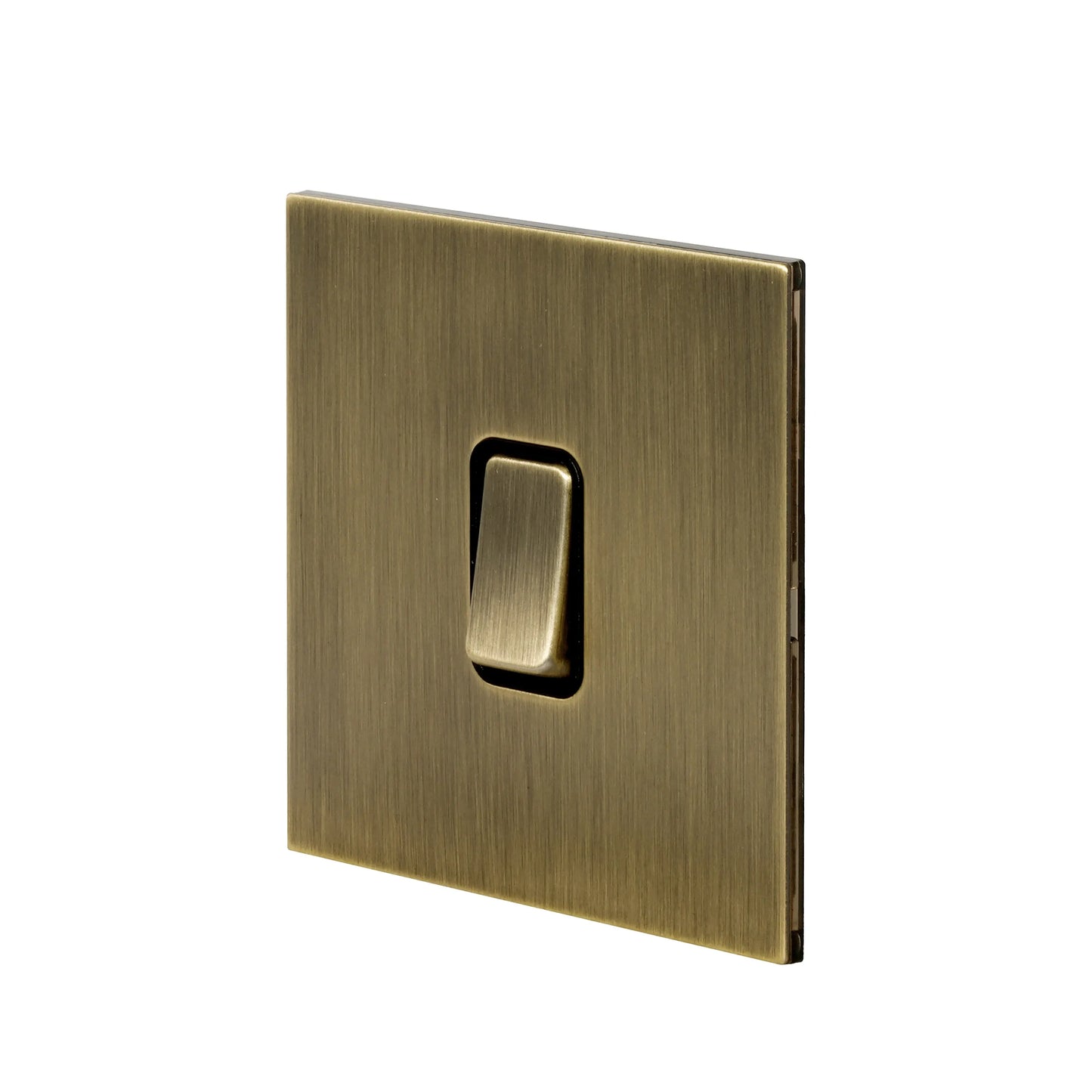 1 Gang 2 Way Switch – Rocker Button – Stainless Steel