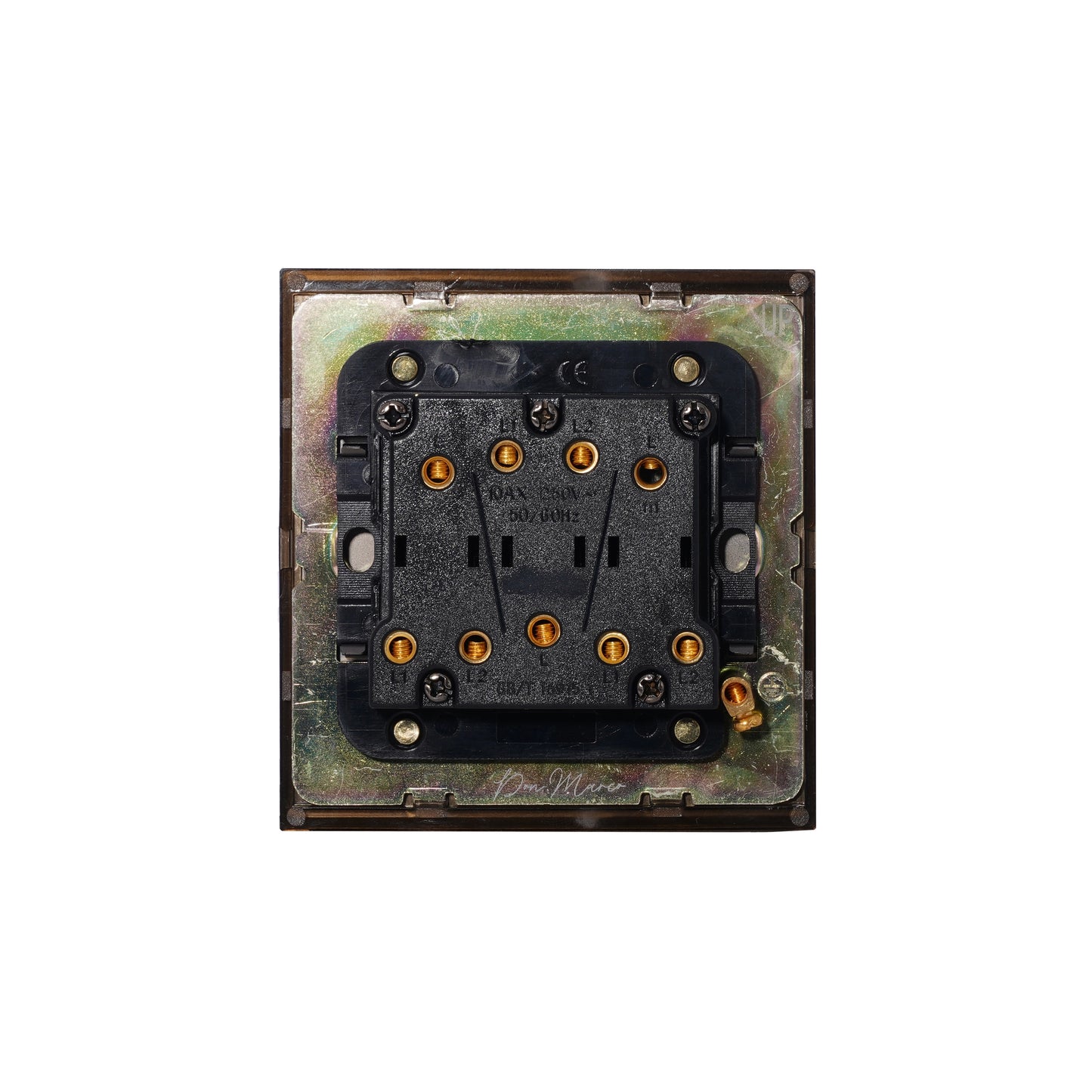 3 Gang 2 Way Switch – Rocker Button – Stainless Steel