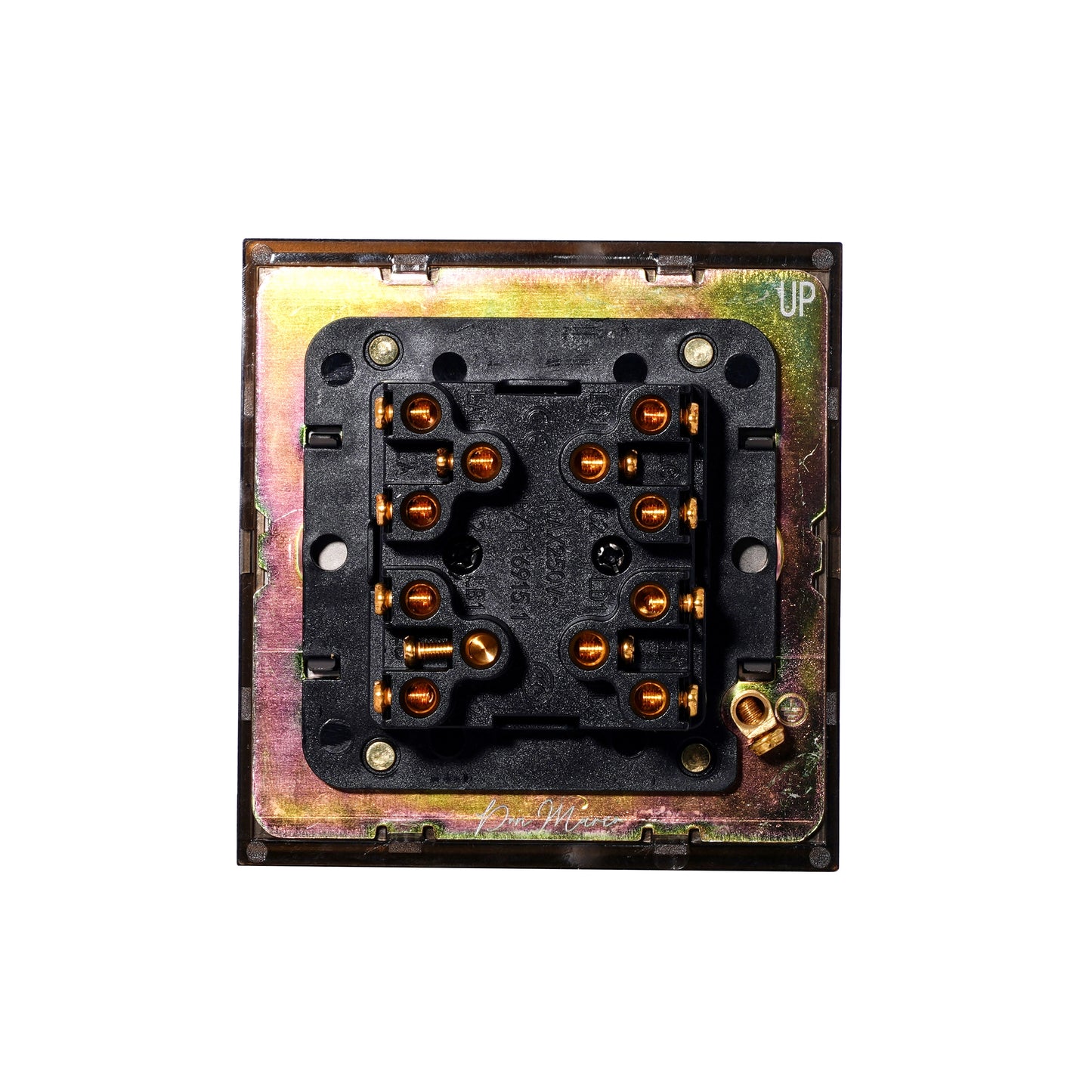 4 Gang 2 Way Switch (86) – Rocker Button – Stainless Steel