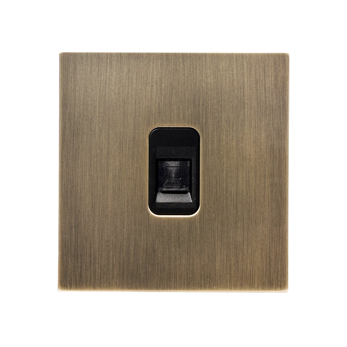 Computer Socket – (RJ45/CAT6) – Stainless Steel