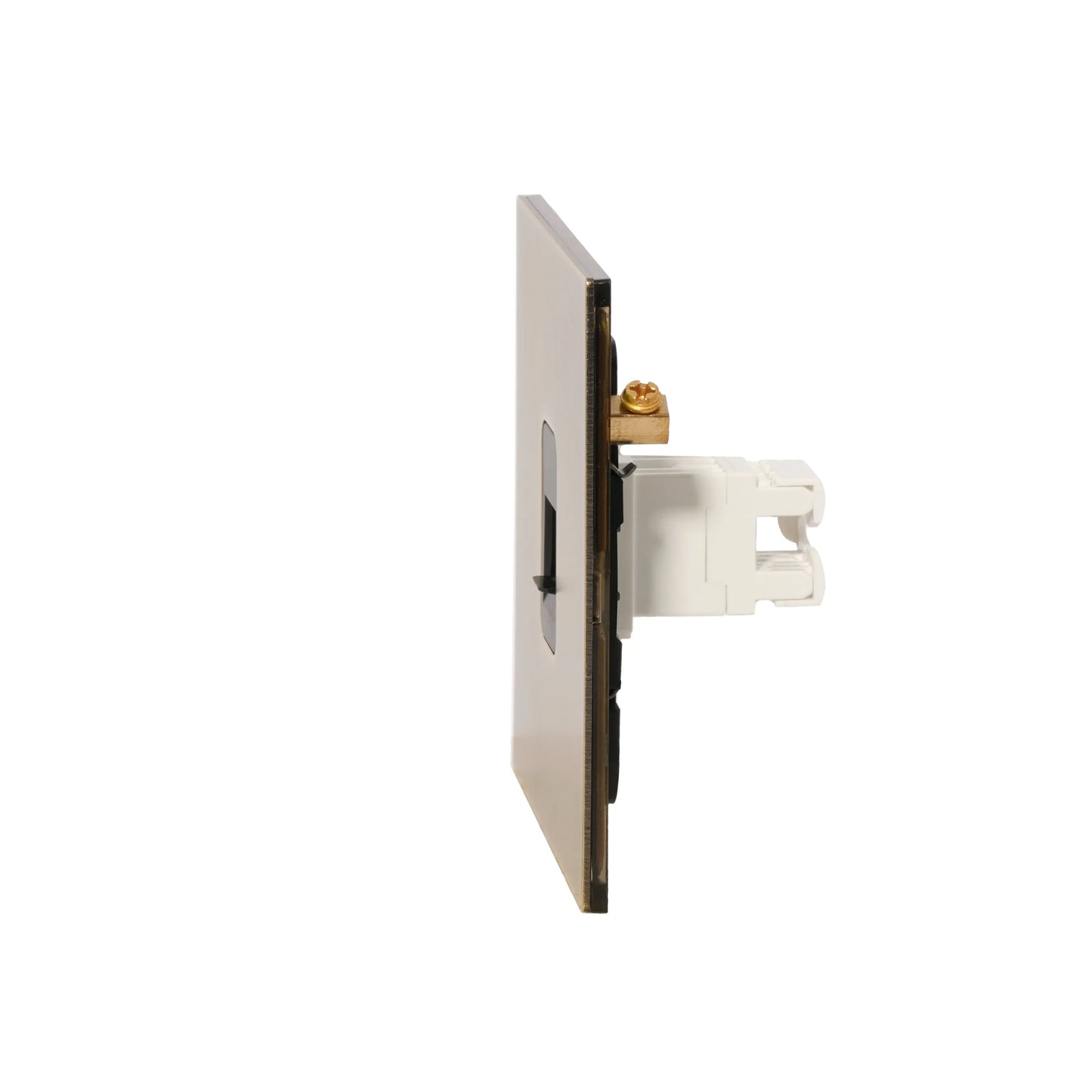 Computer Socket – (RJ45/CAT6) – Stainless Steel