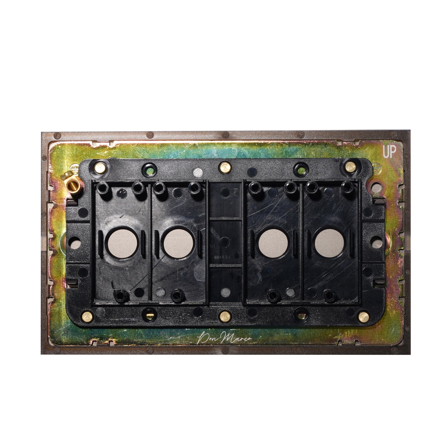 Blank Plate 3×6 – Stainless Steel