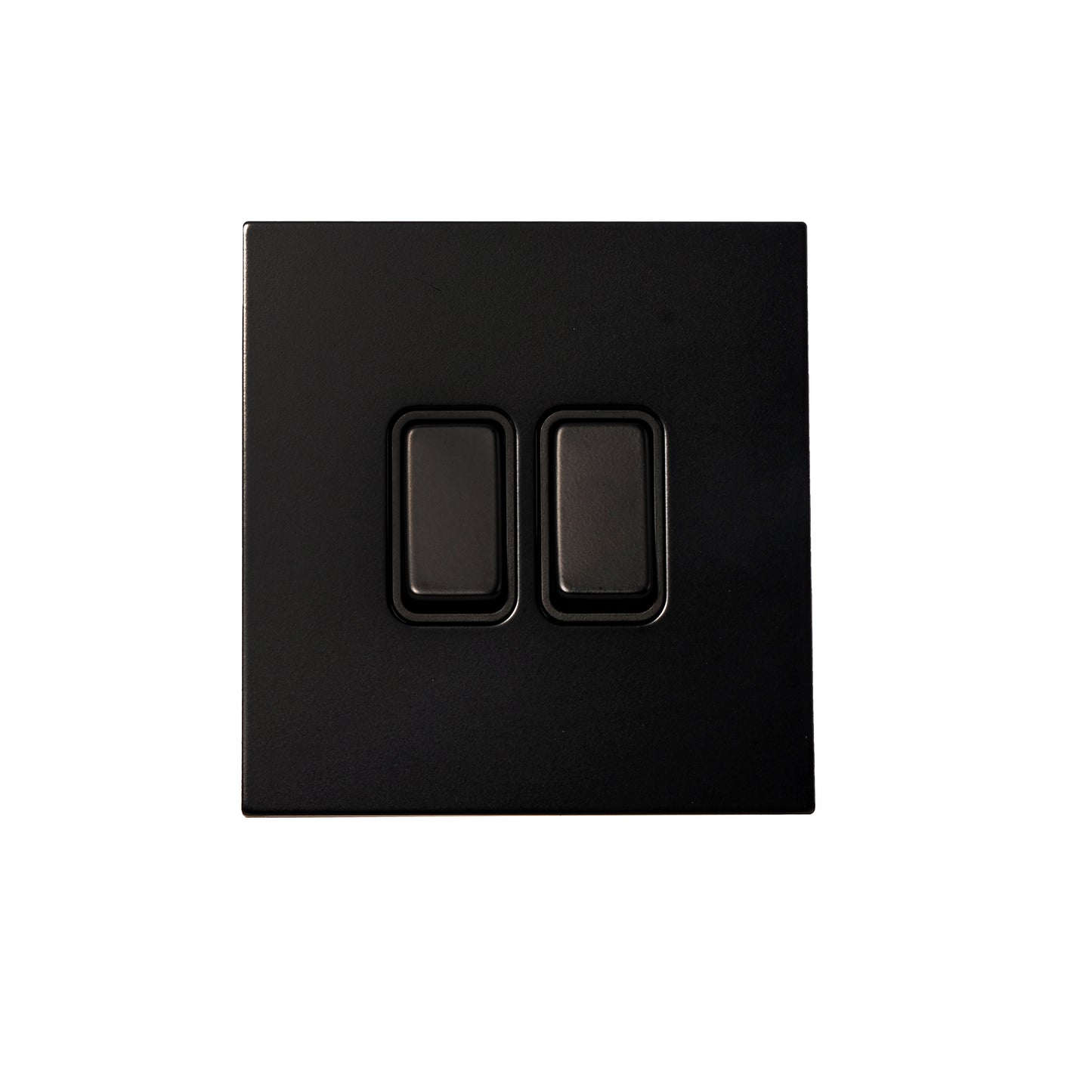 2 Gang 2 Way Switch – Rocker Button – Stainless Steel