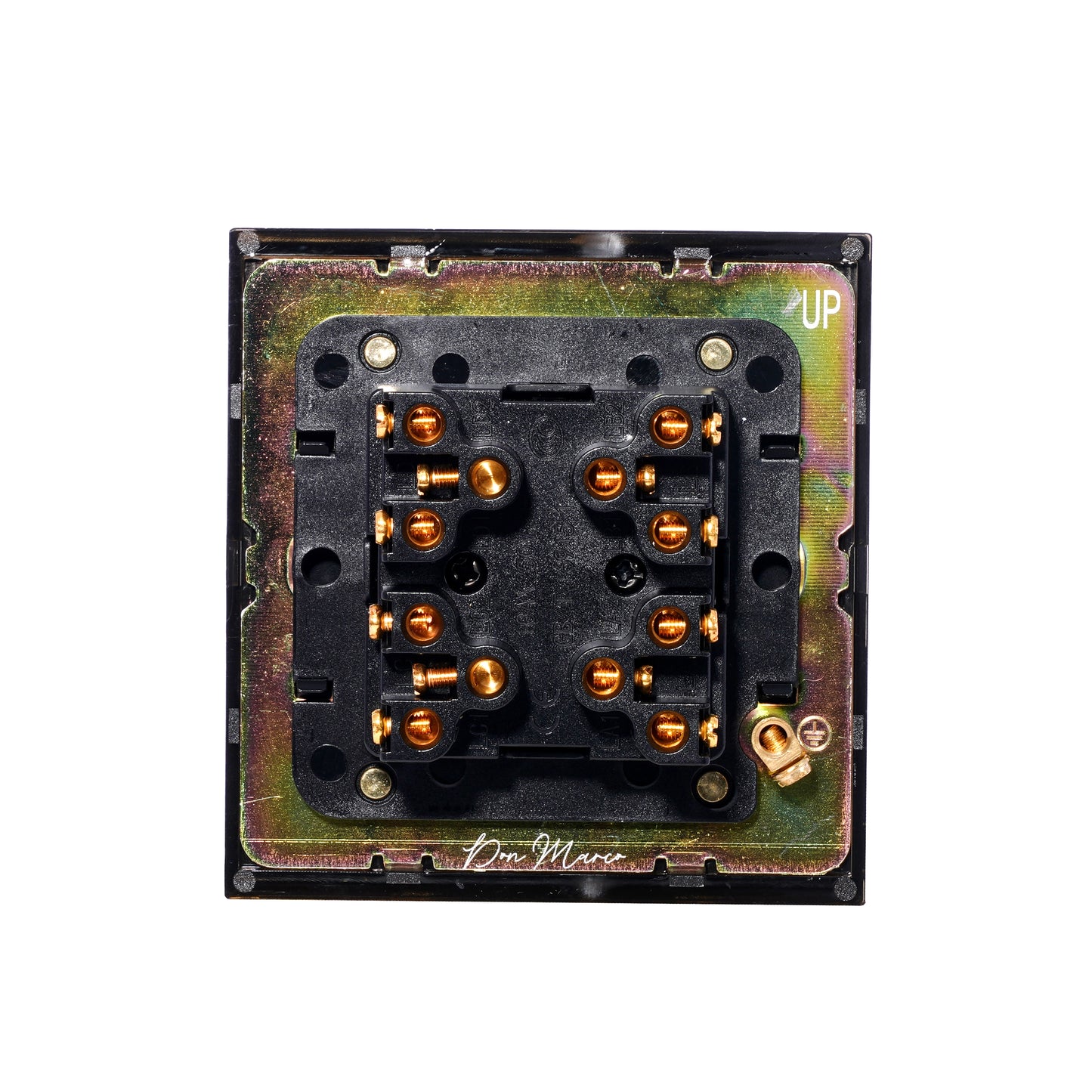 4 Gang 2 Way Switch (86) – Rocker Button – Stainless Steel
