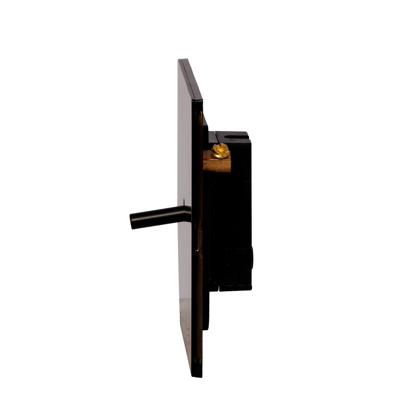 Door Bell Switch - Plain Toggle - Stainless Steel / Copper