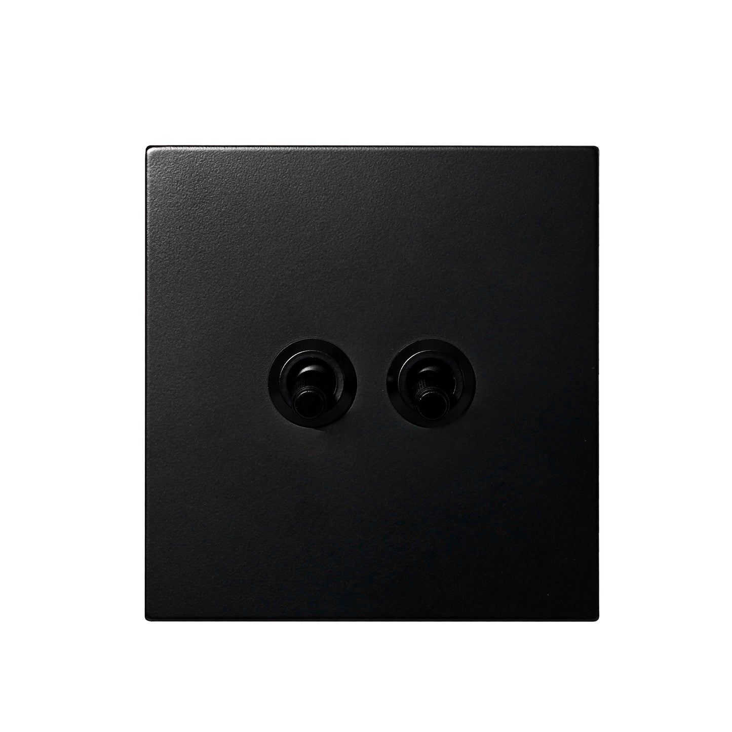 2 Gang Intermediate Switch – Knurled Toggle – Stainless Steel / Copper