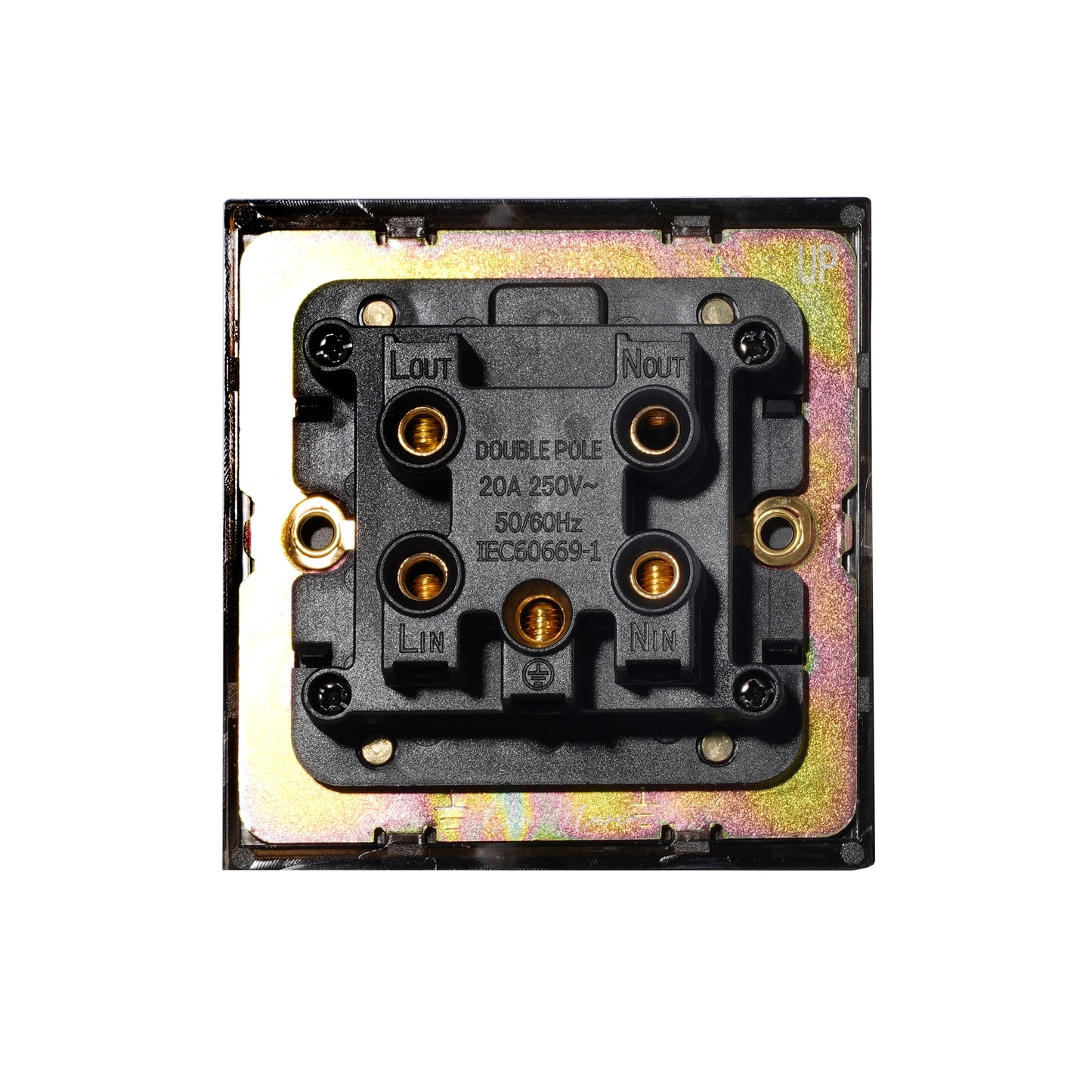 20A Switch – Rocker Button – Stainless Steel