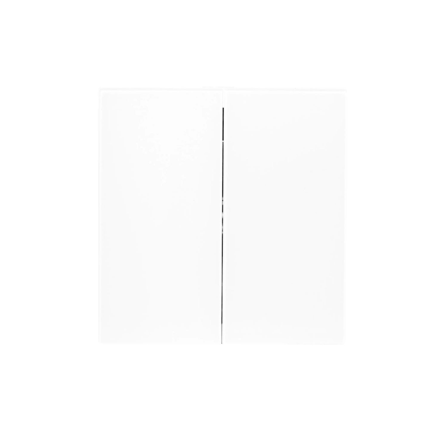 2 Gang 1 Way Momentary Switch – Ultra Thin Acrylic Glass