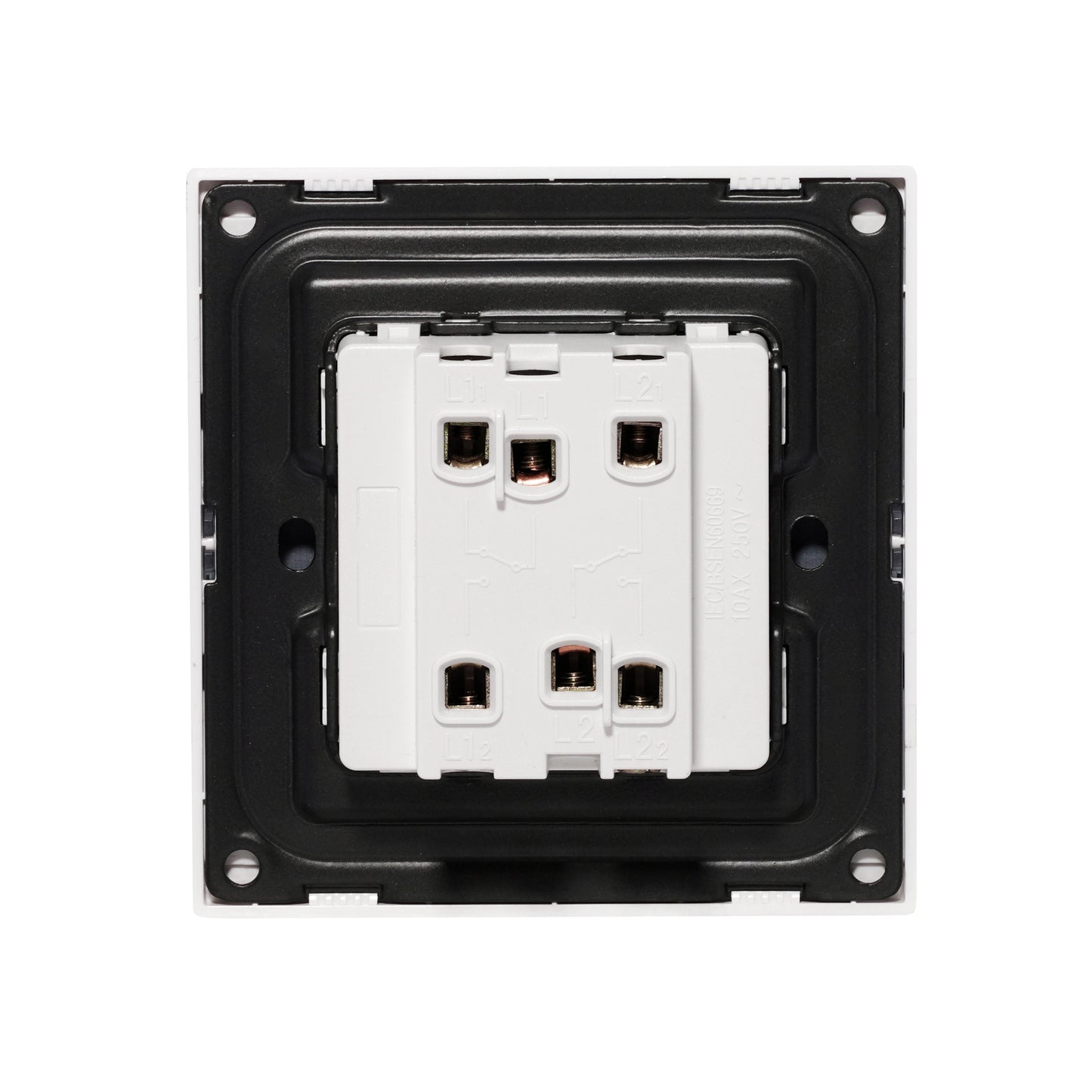 1 Gang Intermediate Switch – Ultra Thin Acrylic Glass