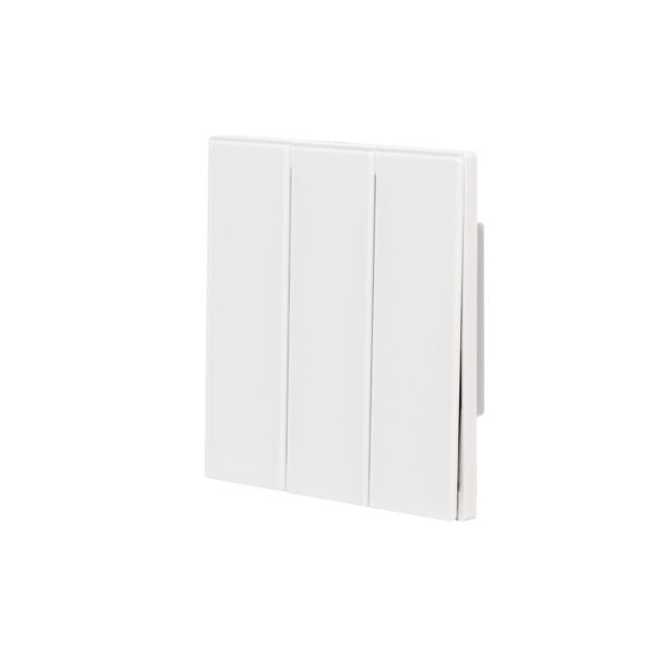 3 Gang 1 Way Switch – Ultra Thin Acrylic Glass