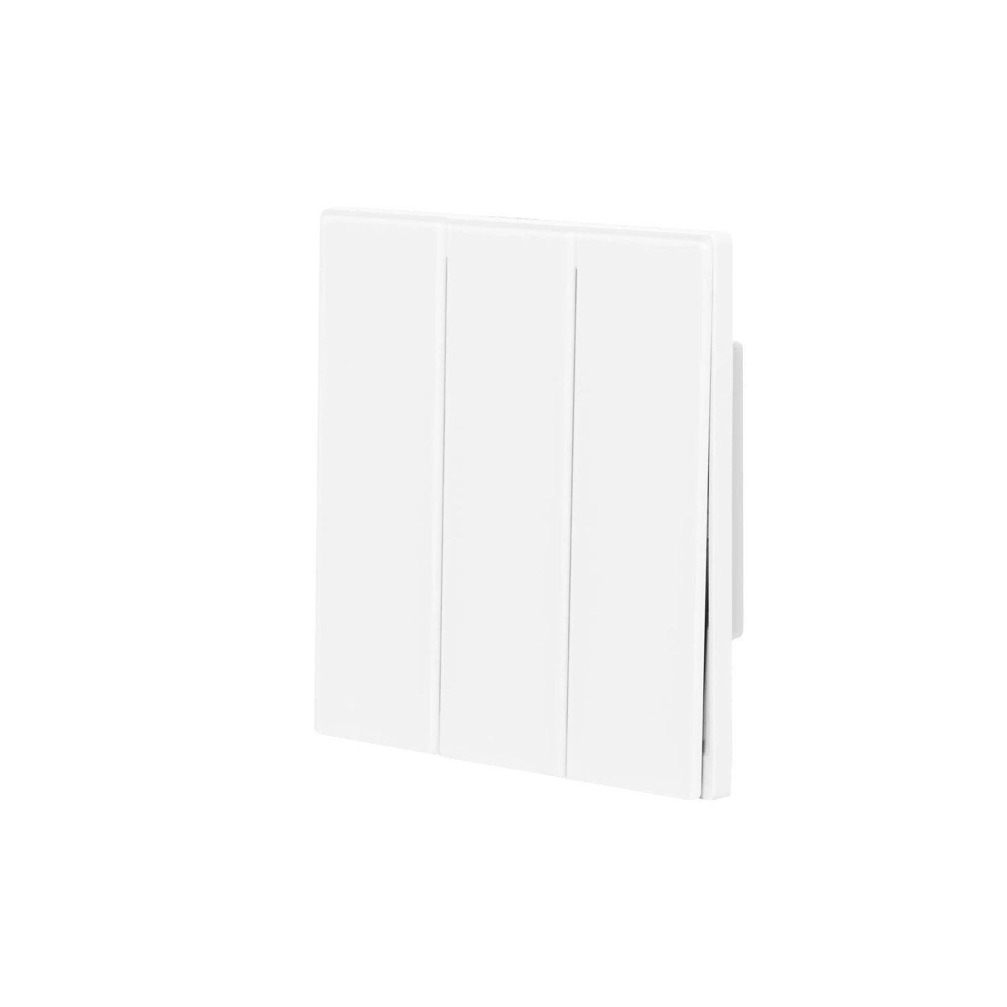 3 Gang 1 Way Switch – Ultra Thin Acrylic Glass