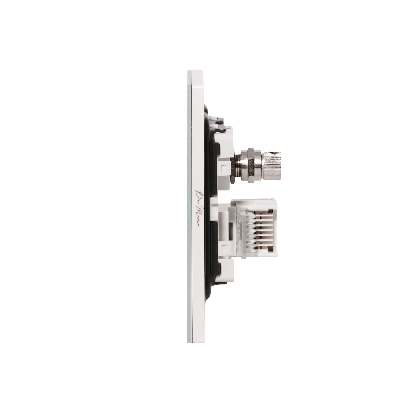 TV + Tel Socket – Ultra Thin Acrylic Glass